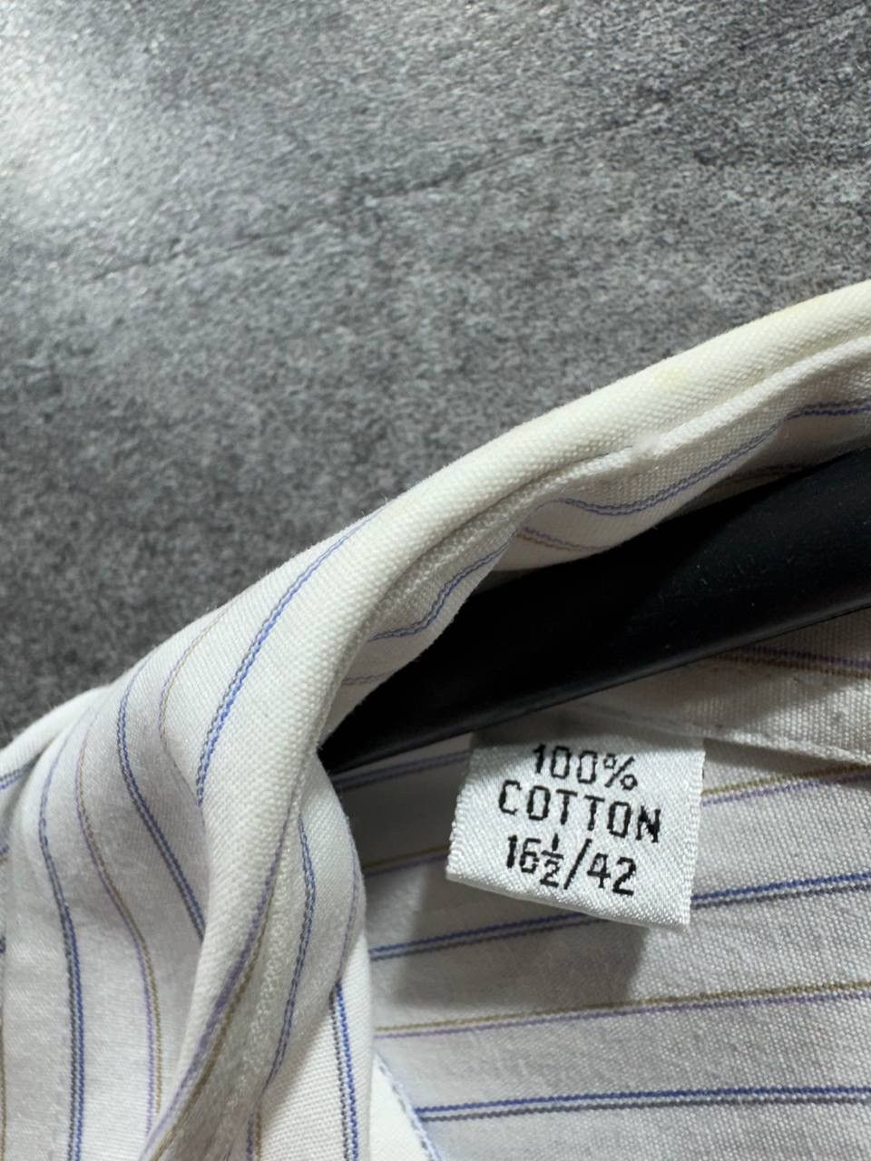 Christian Dior Monsieur Christian Dior Monsieur Vintage Striped Button Up Shirt Size US L / EU 52-54 / 3 - 5 Thumbnail