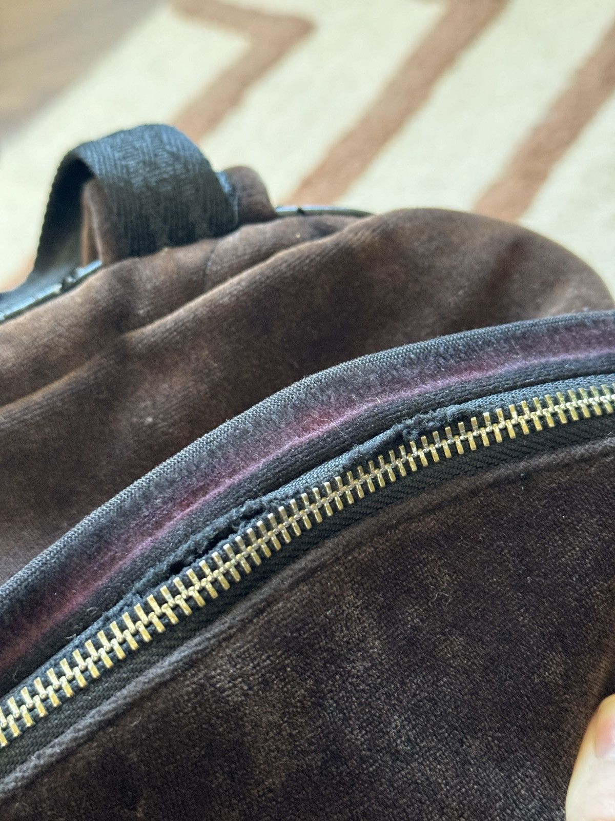 Juicy Couture × Vintage VINTAGE JUICY COUTURE VELOUR CUTE BACKPACK Size ONE SIZE - 13 Thumbnail