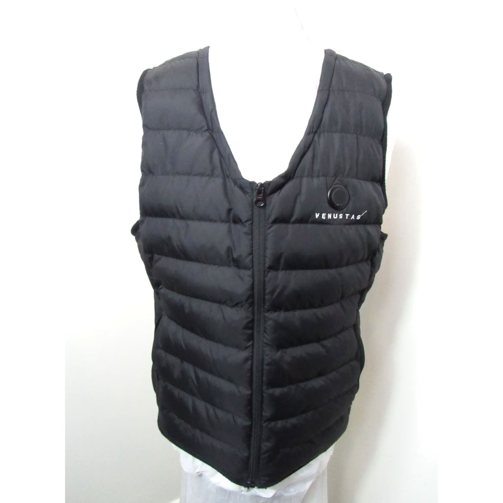 Vintage Ororo Heated Puffer Vest Womens Large Black Size L / US 10 / IT 46 - 2 Thumbnail