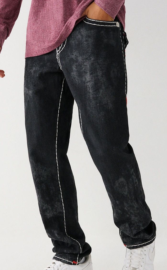 True Religion Black true religion pants with a scorpius black wash on it Size US 36 / EU 52 - 3 Thumbnail