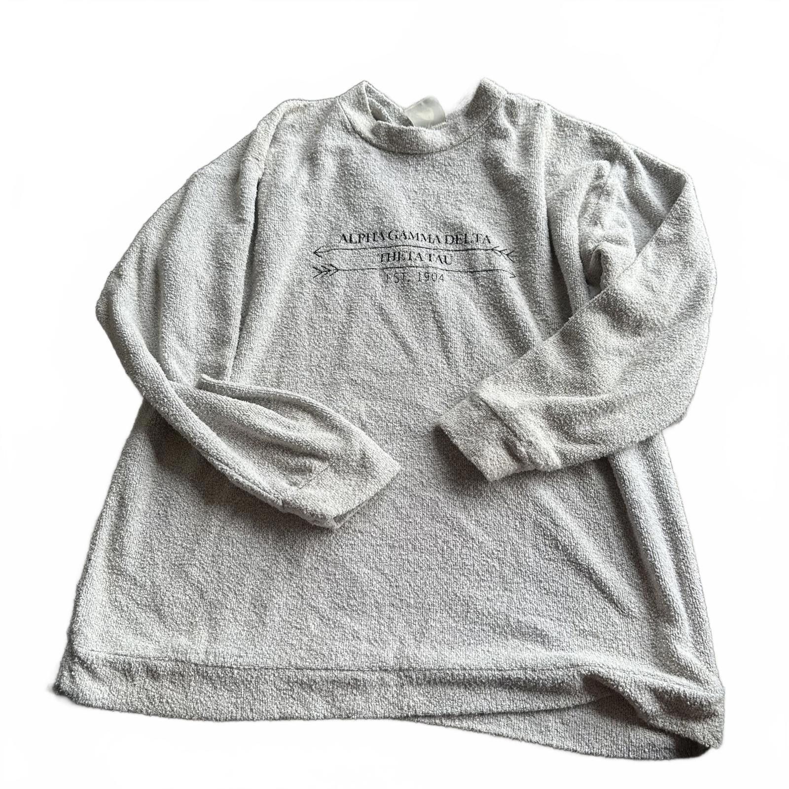 Designer Woolly Threads Alpha Gamma Delta Theta Tau Sweatshirt - XXL Size XXL / US 16-18 / IT 52-54 - 2 Thumbnail