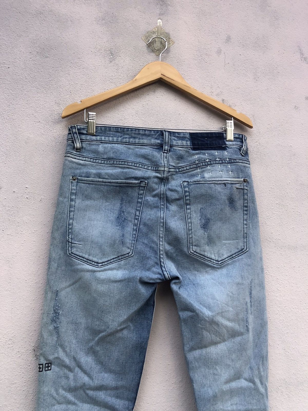 Ksubi Ksubi Distressed Jeans Size US 32 / EU 48 - 6 Thumbnail