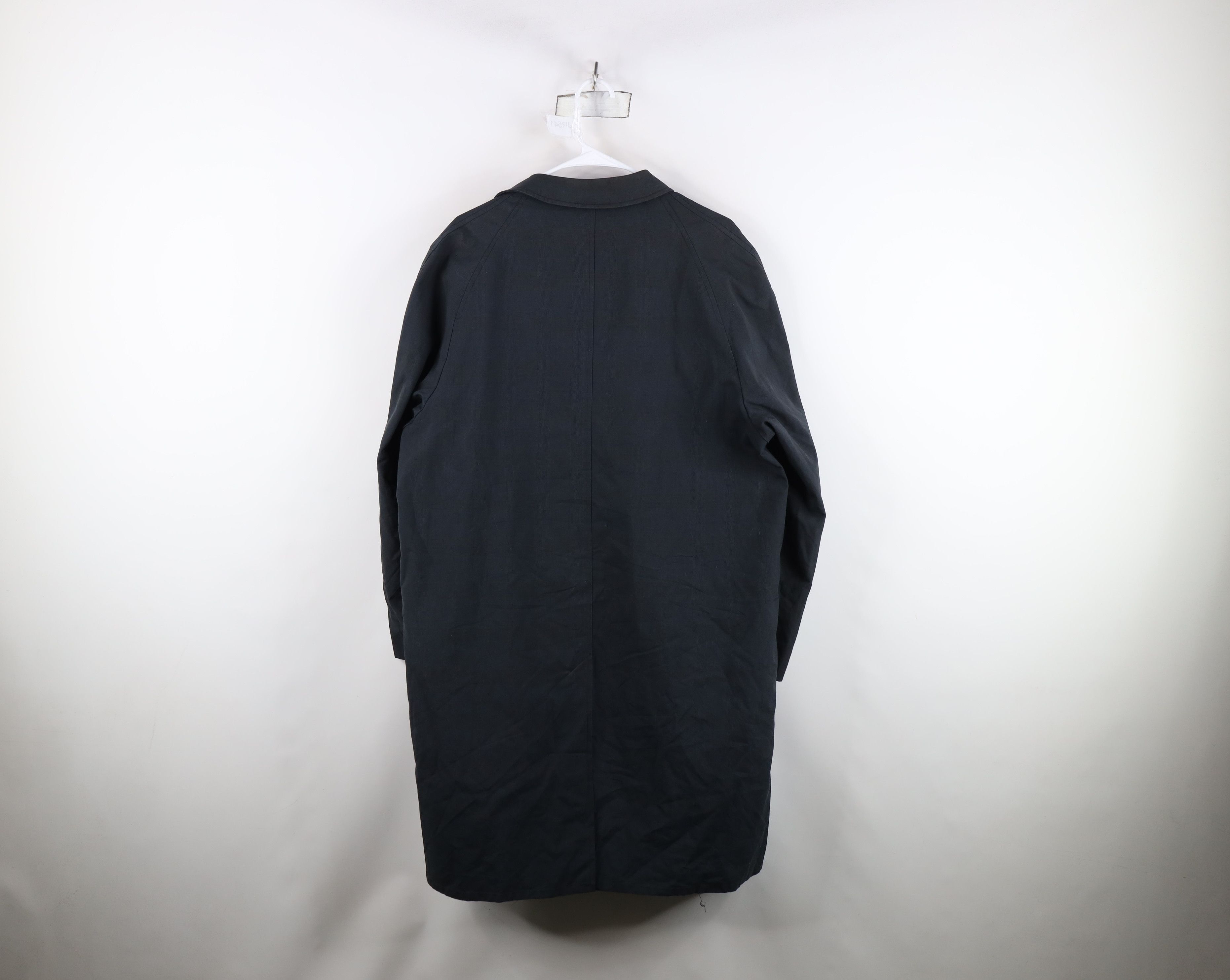Vintage Vintage 50s 60s Streetwear Plaid Rain Coat Trench Coat USA Size US XXL / EU 58 / 5 - 13 Thumbnail