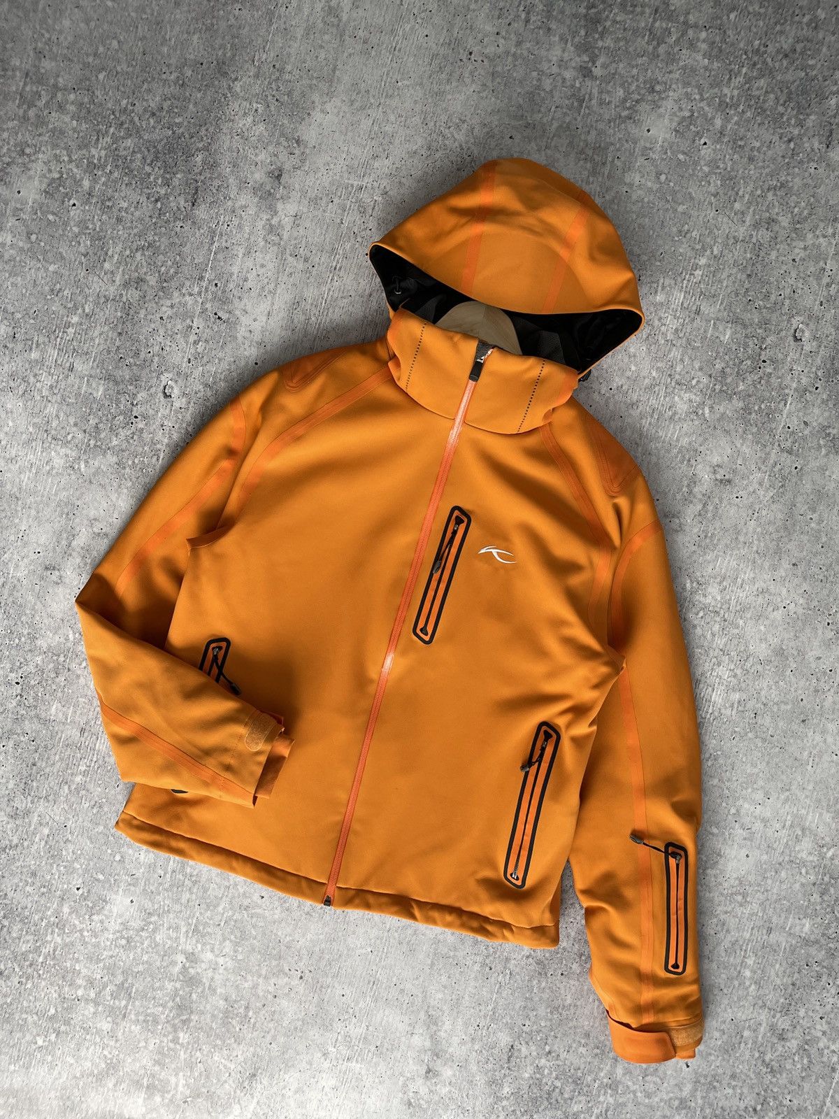 KJUS NWT KJUS Women’s Evolve Ski Jacket Orange Size 52 Size XXL / US 16-18 / IT 52-54 - 24 Thumbnail
