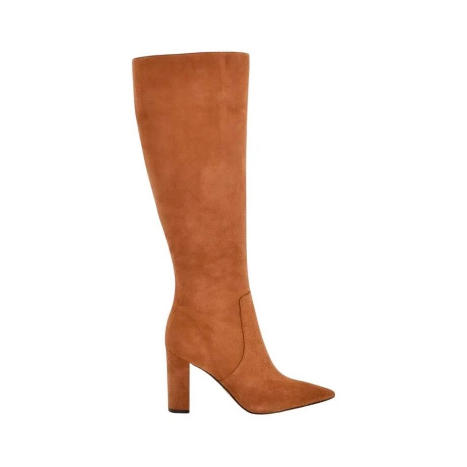 Nine West NINE WEST / Danee / Pointed Toe / Block Heel Zip-Up / Leathe Size US 7.5 / IT 37.5 - 2 Thumbnail