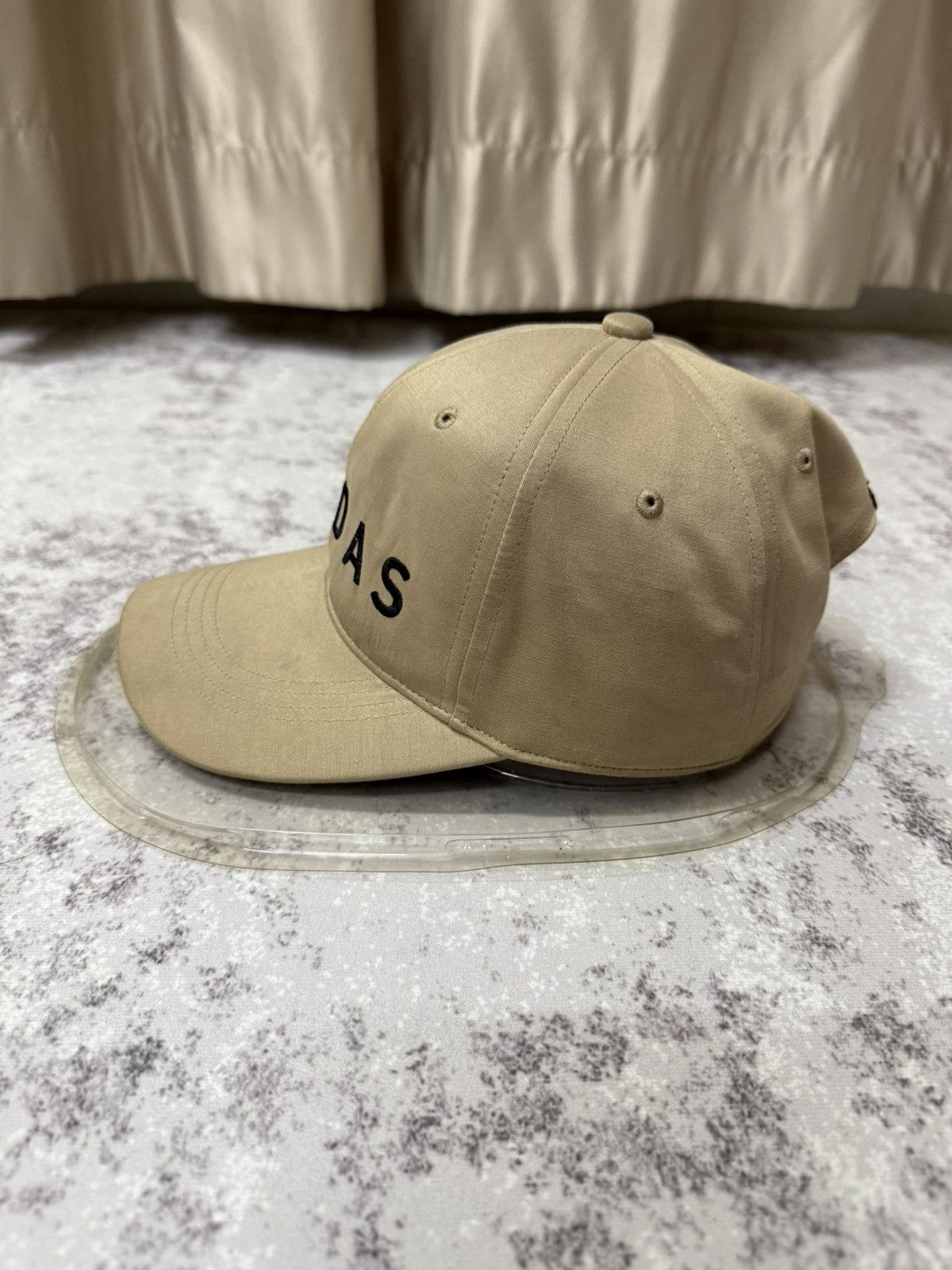 Adidas Adidas Strap Back Cap Beige Size ONE SIZE - 3 Thumbnail