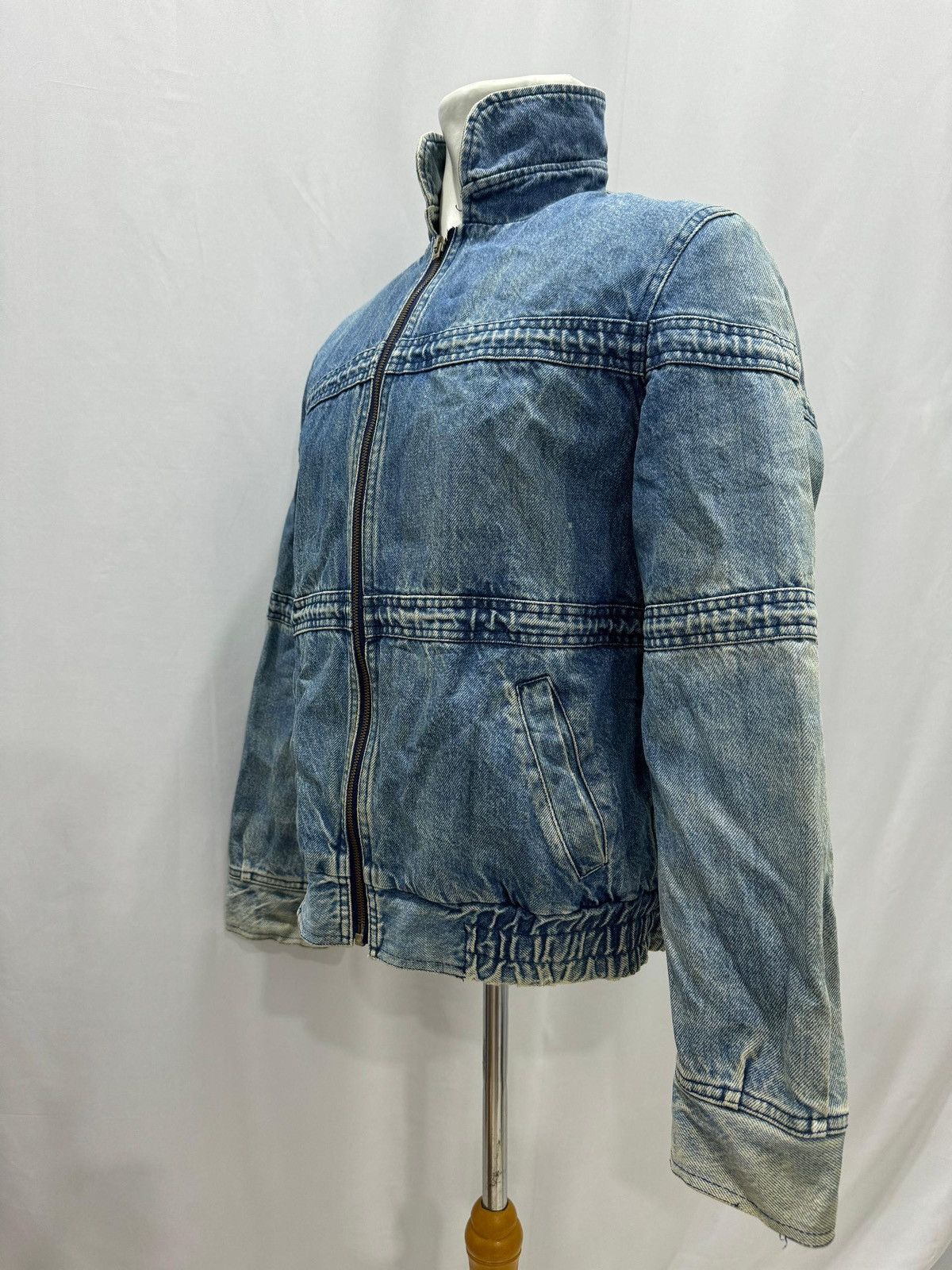 Japanese Brand × Vintage VINTAGE LAWLER Denim Army Jacket Size US S / EU 44-46 / 1 - 7 Thumbnail