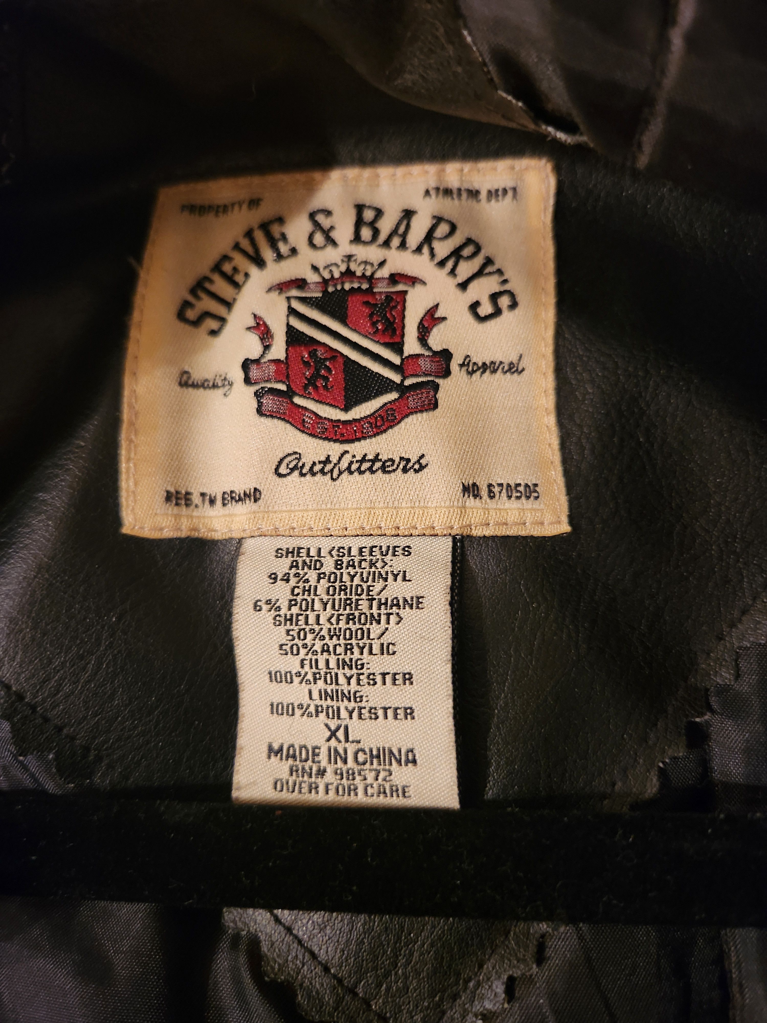 Steve And Barrys Vintage Oklahoma State Varsity Jacket Size US XL / EU 56 / 4 - 3 Thumbnail