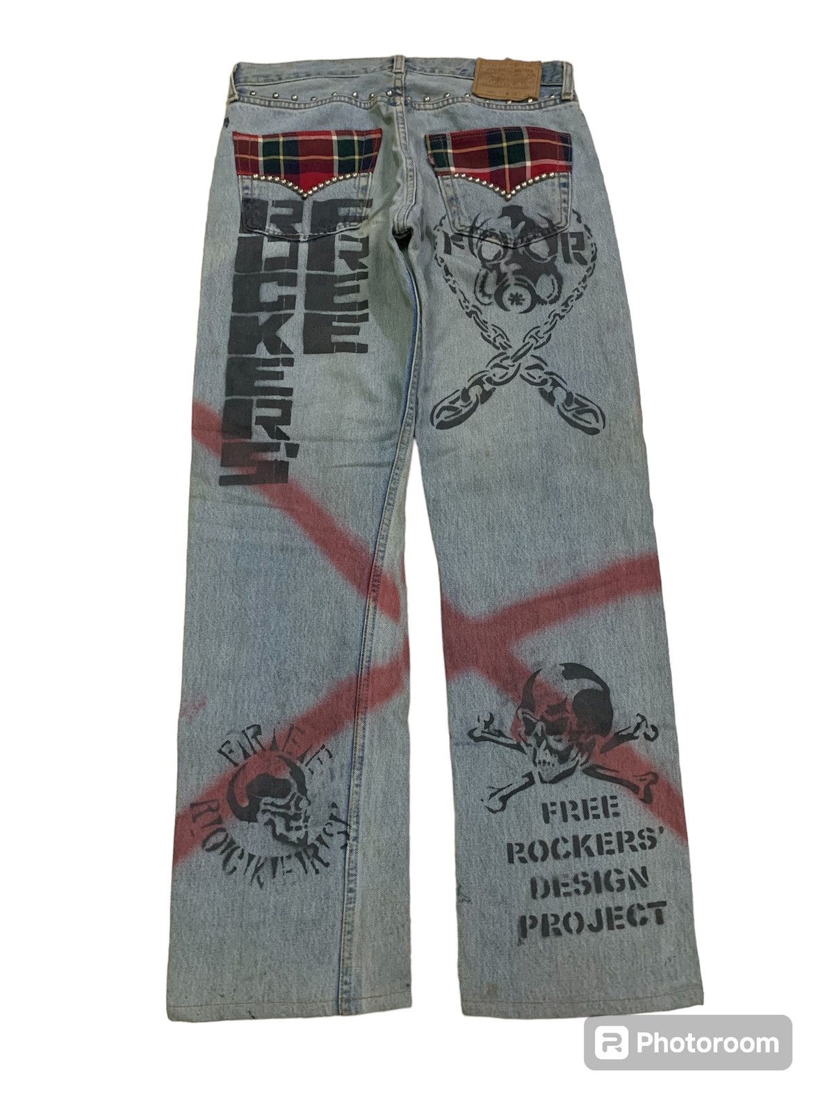 Levi's Vintage Clothing 💥Vintage Levi’s Art Denim Size US 31 - 3 Thumbnail