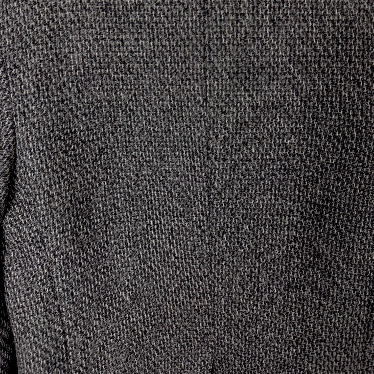 Cerruti 1881 Vintage Nino Cerruti Rue Royale Gray Tweed Blazer USA 42R Size 42R - 9 Thumbnail