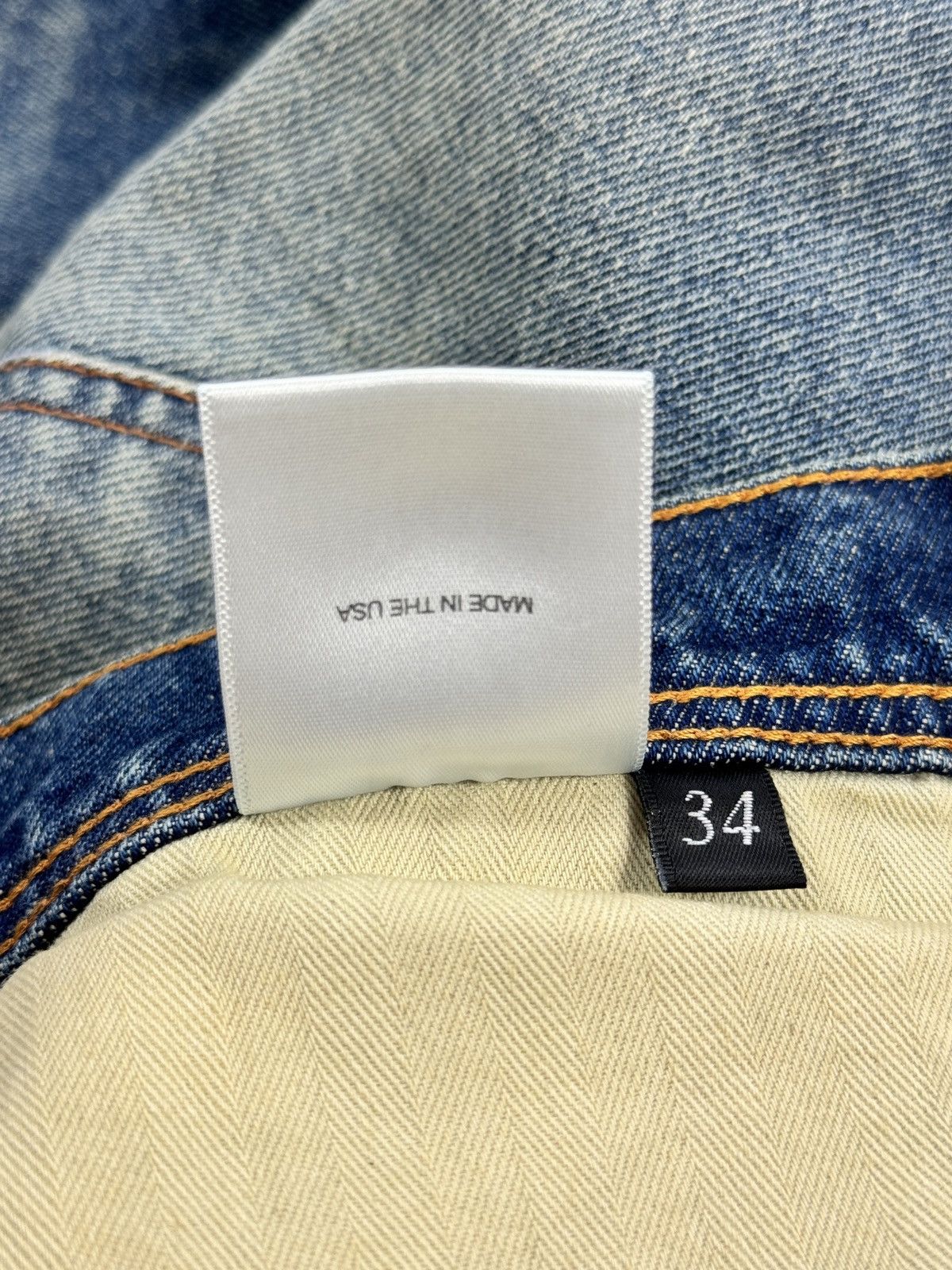 Enfants Riches Deprimes DISTRESSED DENIM JEANS Size US 34 / EU 50 - 8 Thumbnail