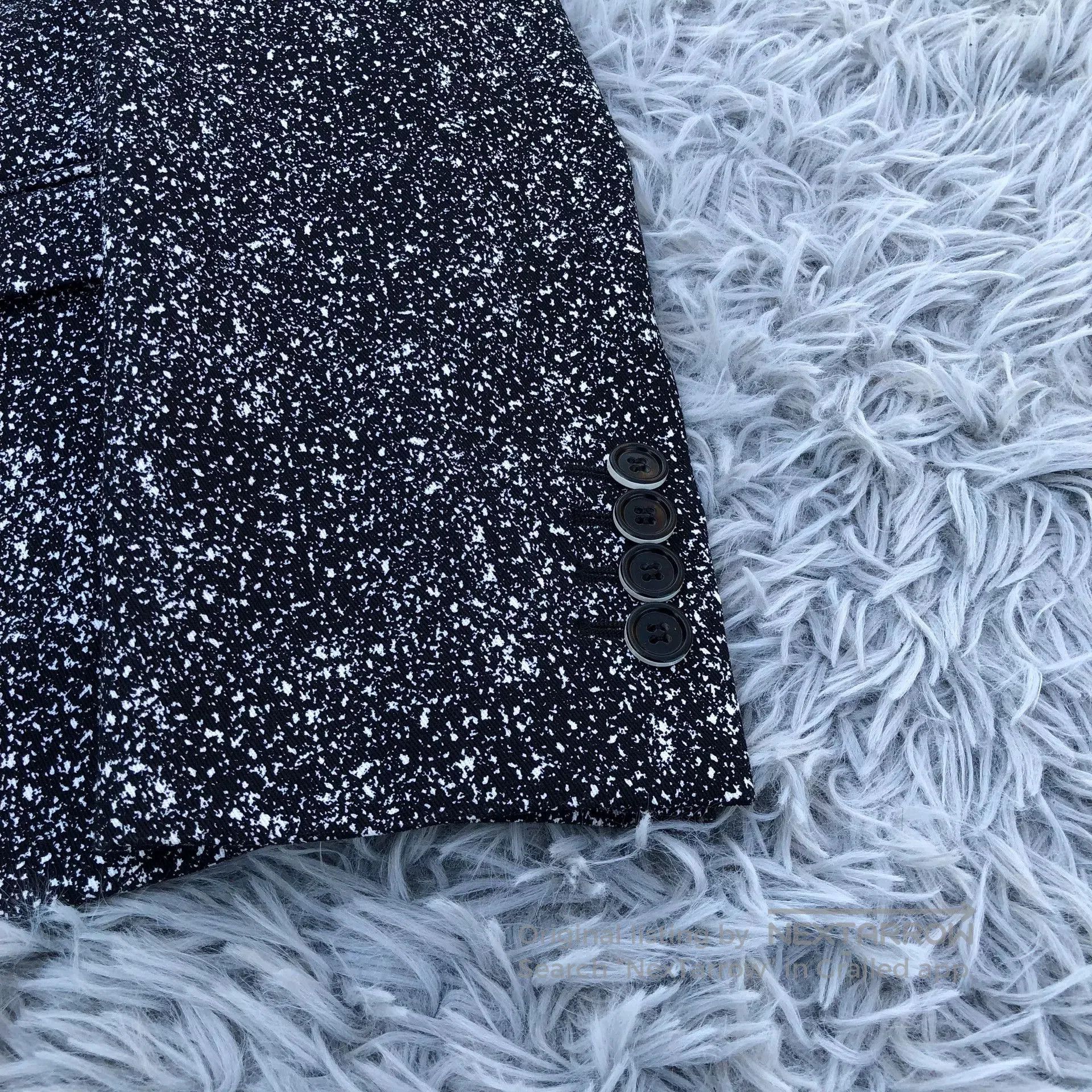 Dior Dior Homme Snowflake Splatter Suit. Size US S / EU 44-46 / 1 - 3 Thumbnail