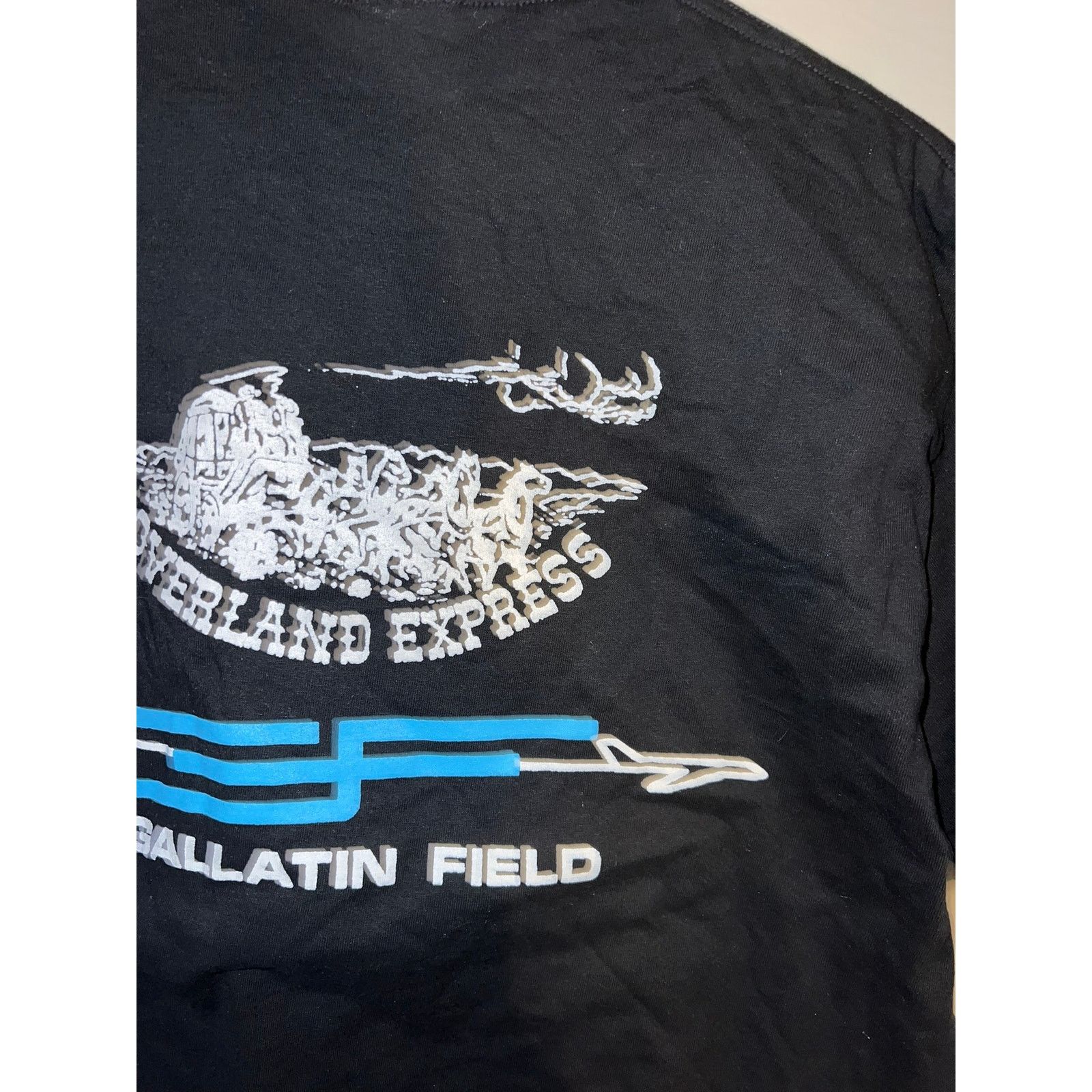 Jerzees 90s Vintage Overland Express Gallatin Field Shirt VTG Medium Size US M / EU 48-50 / 2 - 7 Thumbnail