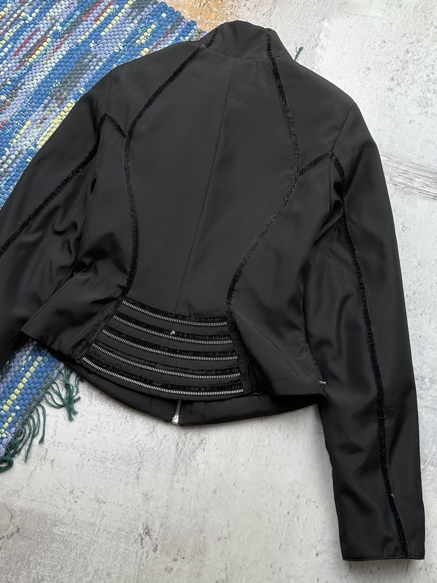 Vintage Vintage Cropped Jacket A280(199)(D15) Size XS / US 0-2 / IT 36-38 - 7 Thumbnail