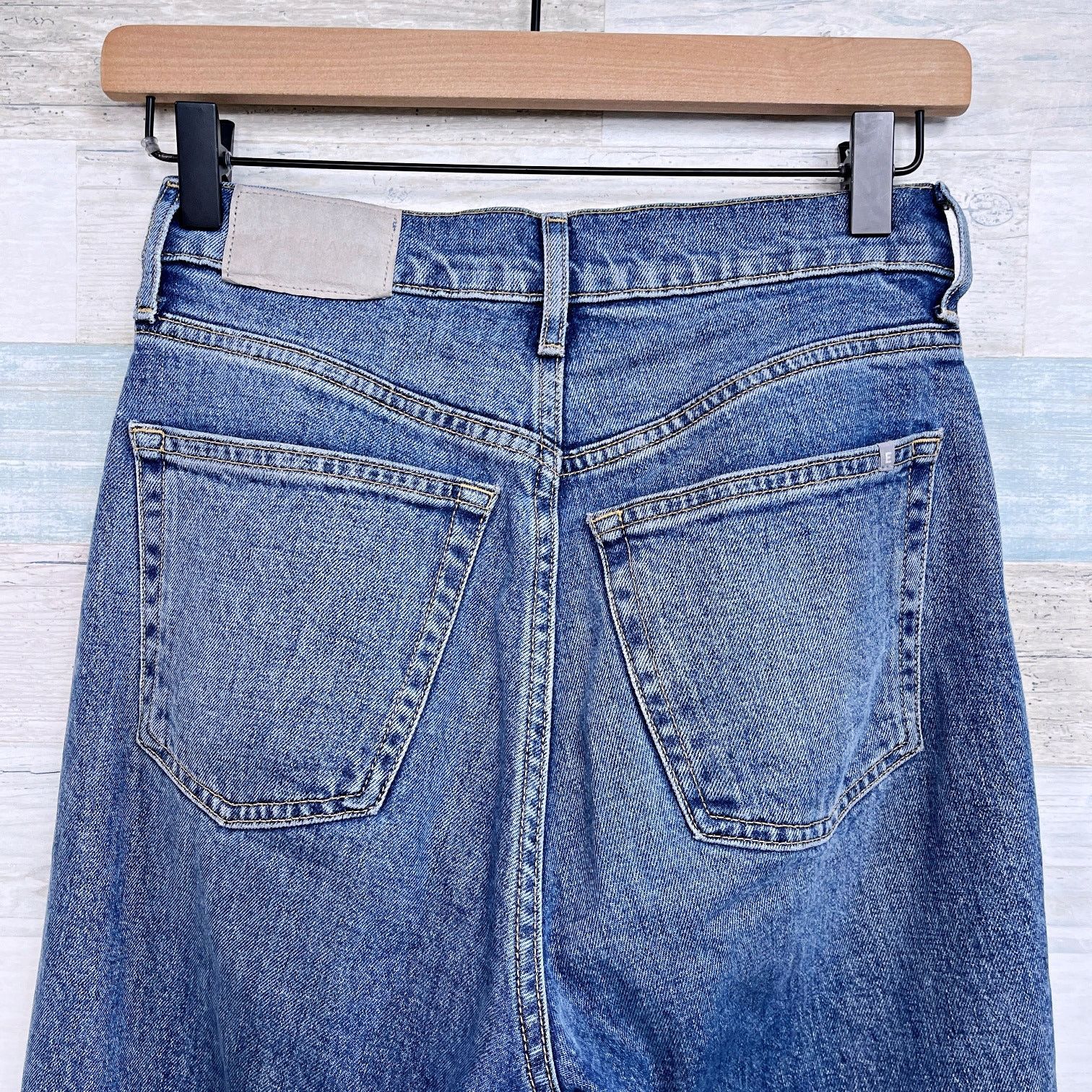 Everlane Everlane The Original Cheeky Crop Jean Medium High Womens 23 Size 23" - 4 Thumbnail