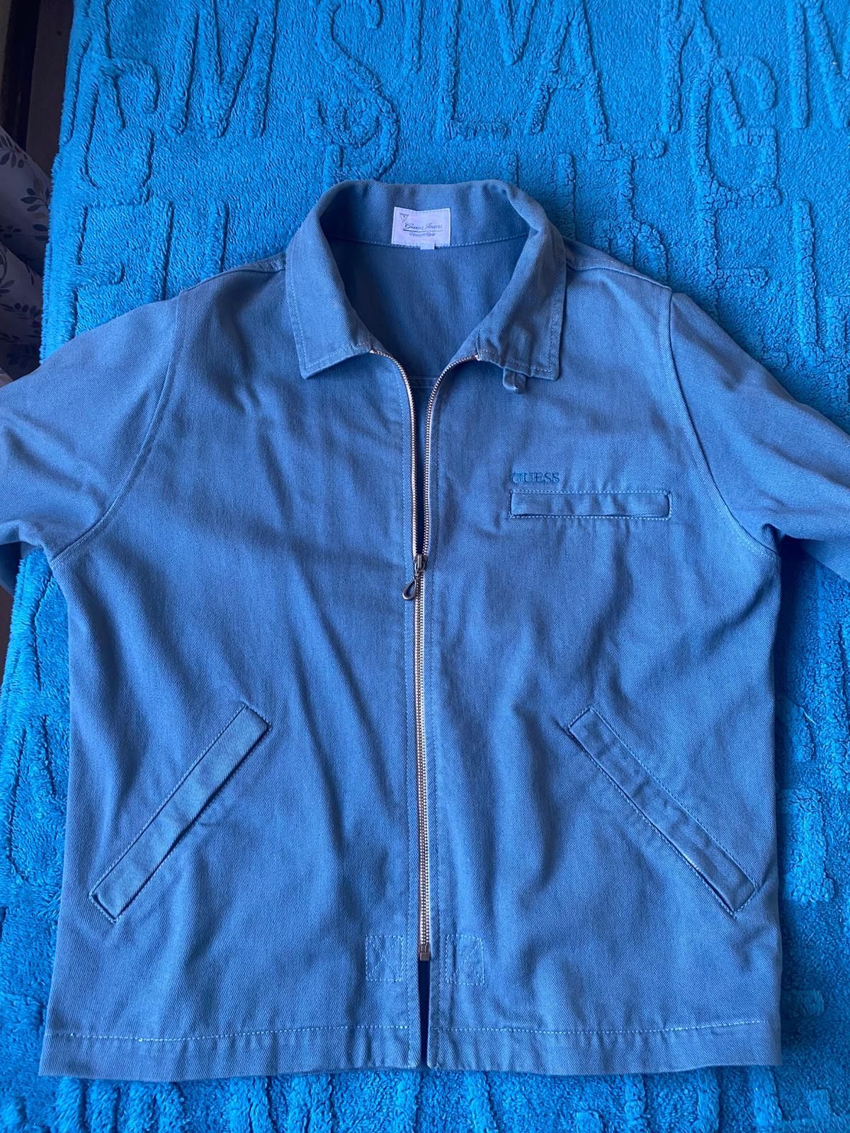 Guess Rare Vintage Guess Jacket Blue Size M Size US M / EU 48-50 / 2 - 1 Thumbnail