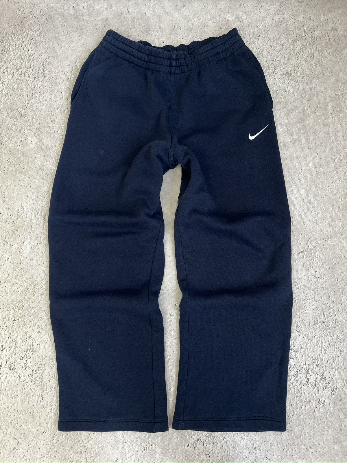 Nike Nike drill cotton y2k swoosh pants baggy fit Size US 36 / EU 52 - 1 Thumbnail