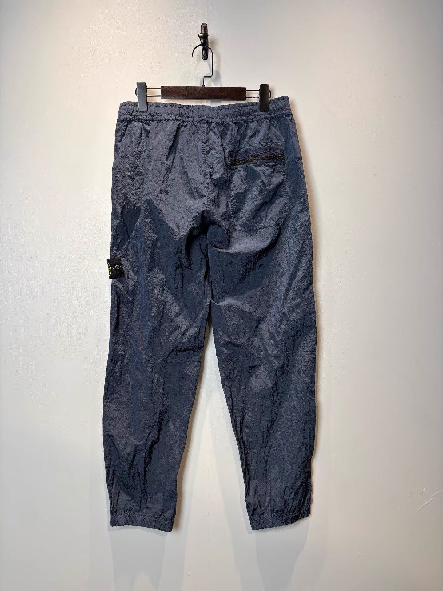 Stone Island STONE ISLAND Blue Metal Nylon Pants K36 Size US 34 / EU 50 - 2 Thumbnail