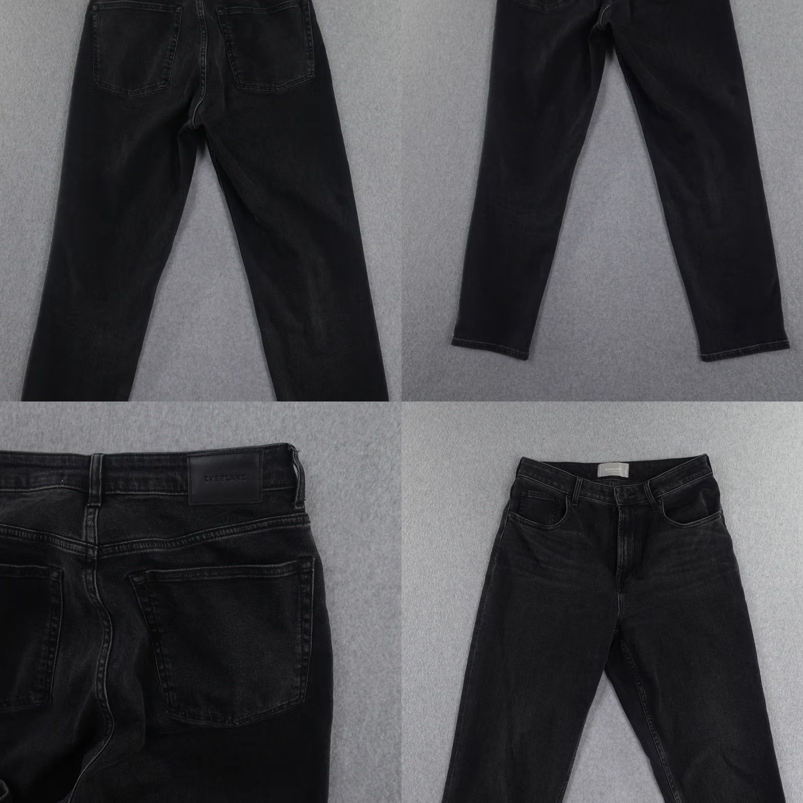 Everlane Everlane Womens Jeans Black Size 30 Tapered Curvy Cheeky Size 30" / US 8 / IT 44 - 9 Thumbnail