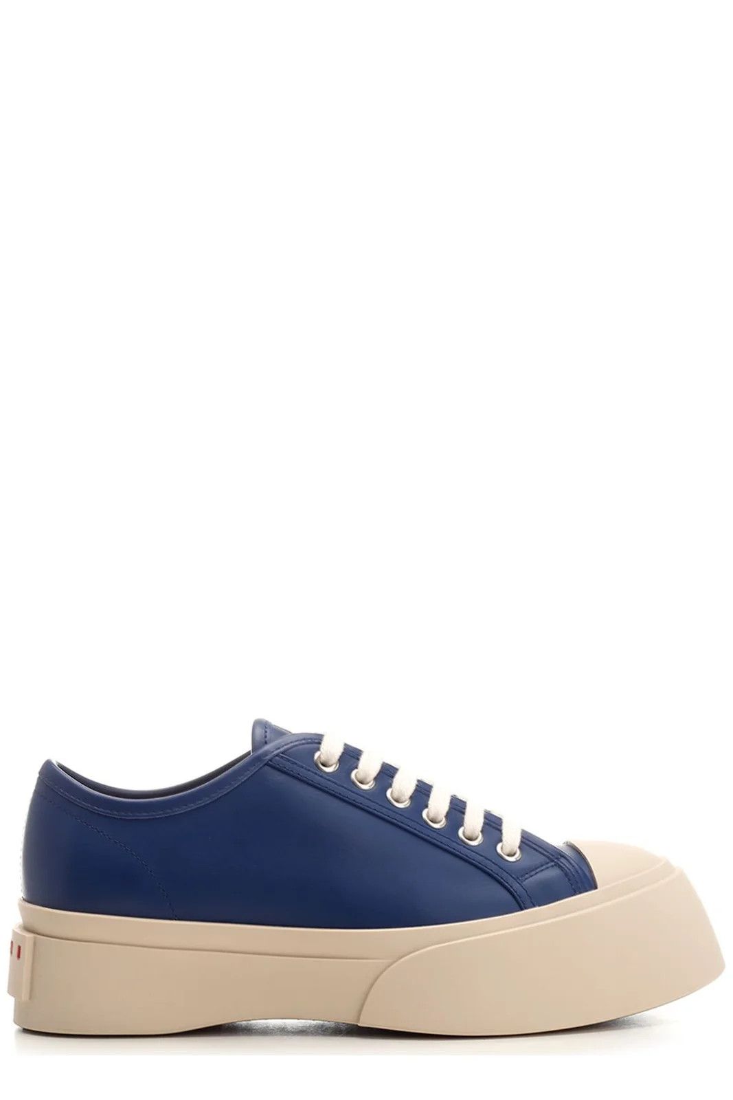 Marni o1s22i1n0924 Pablo Leather Low-Top Sneaker in Blue Size US 9 / EU 42 - 1 Thumbnail