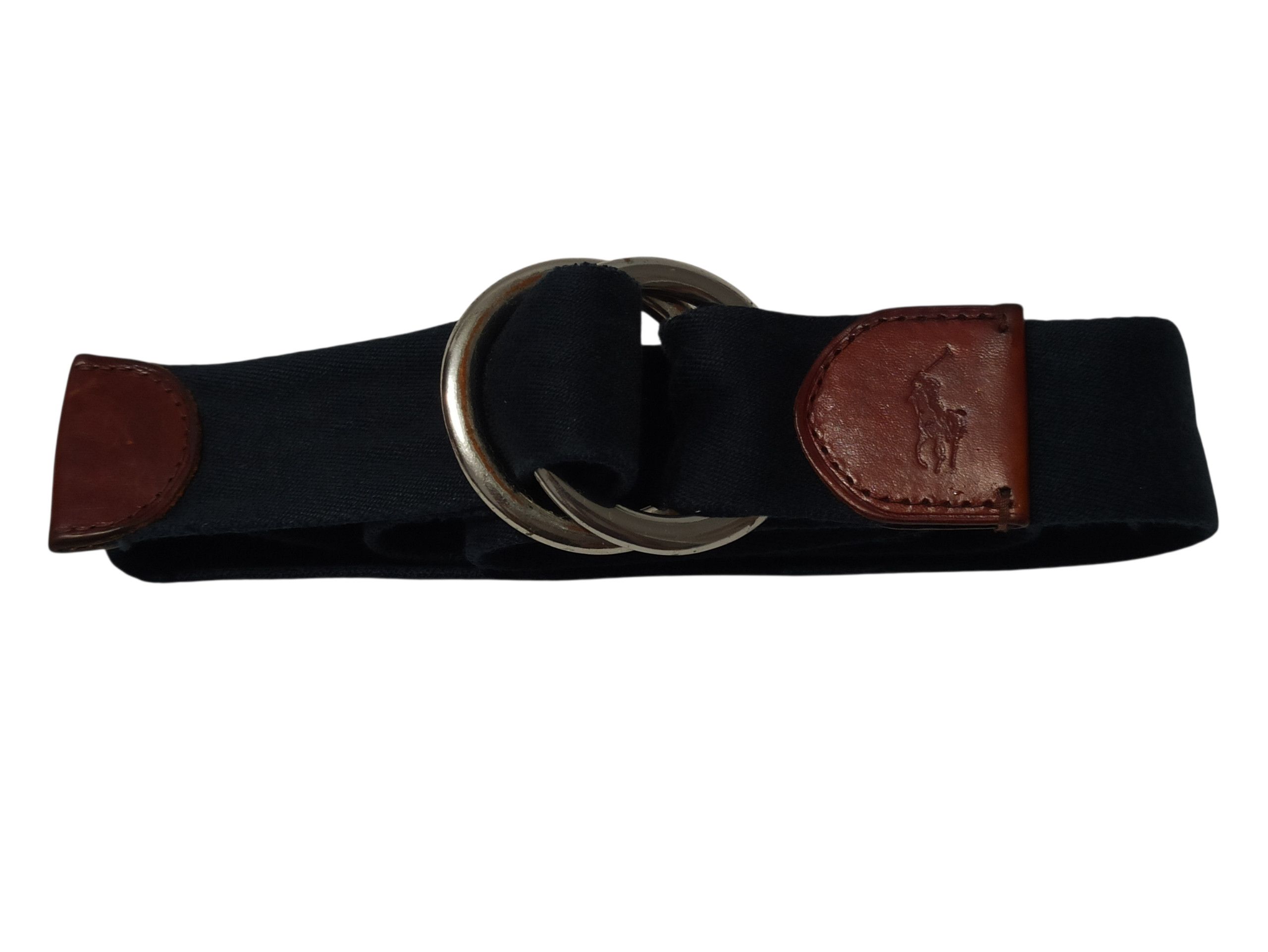 Polo Ralph Lauren Polo Ralph Lauren Vintage Navy Canvas D-Ring Belt Size ONE SIZE - 2 Thumbnail
