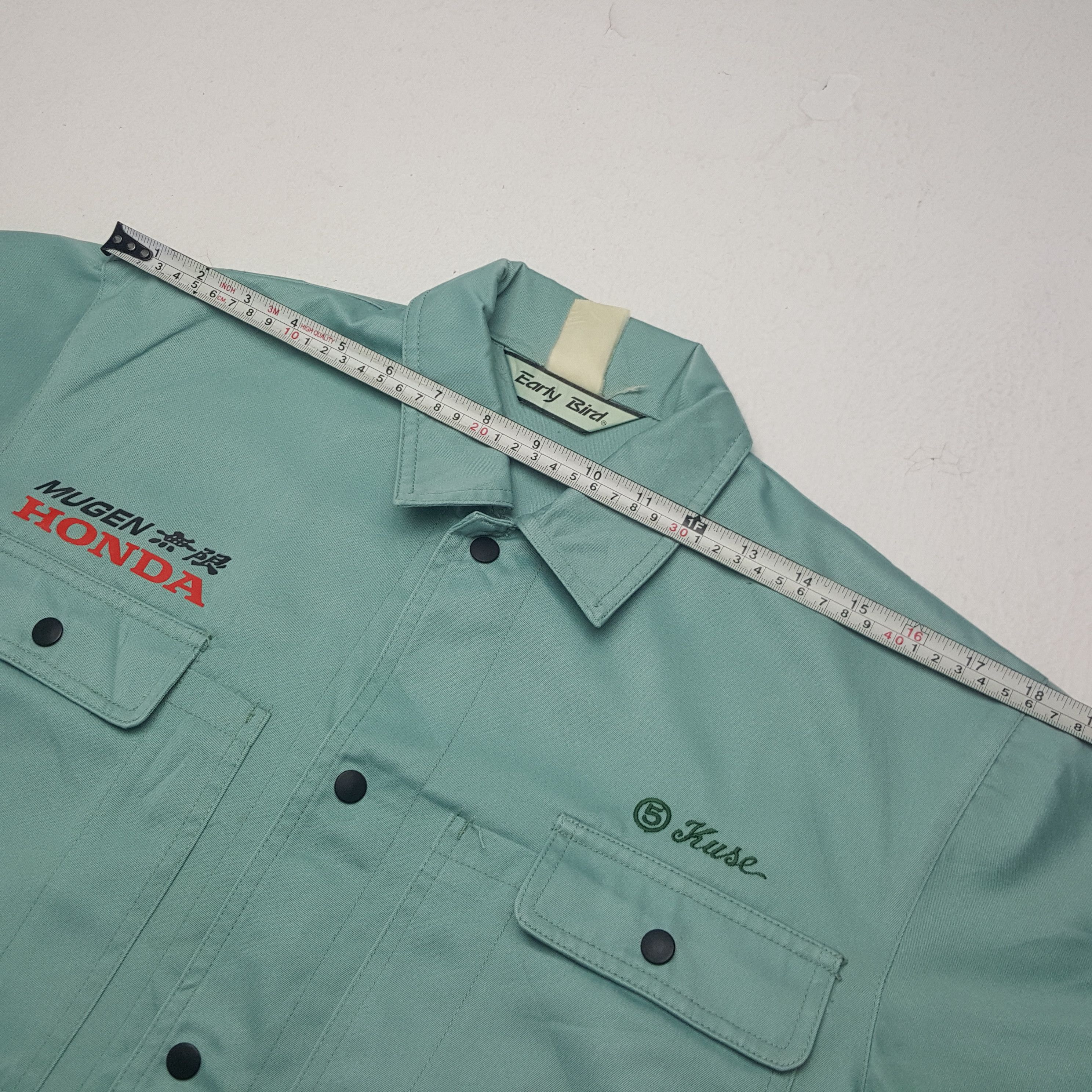Honda × Japanese Brand × Vintage Vintage Mugen Honda Racing Custom Art Button Up Jacket Size US M / EU 48-50 / 2 - 6 Thumbnail