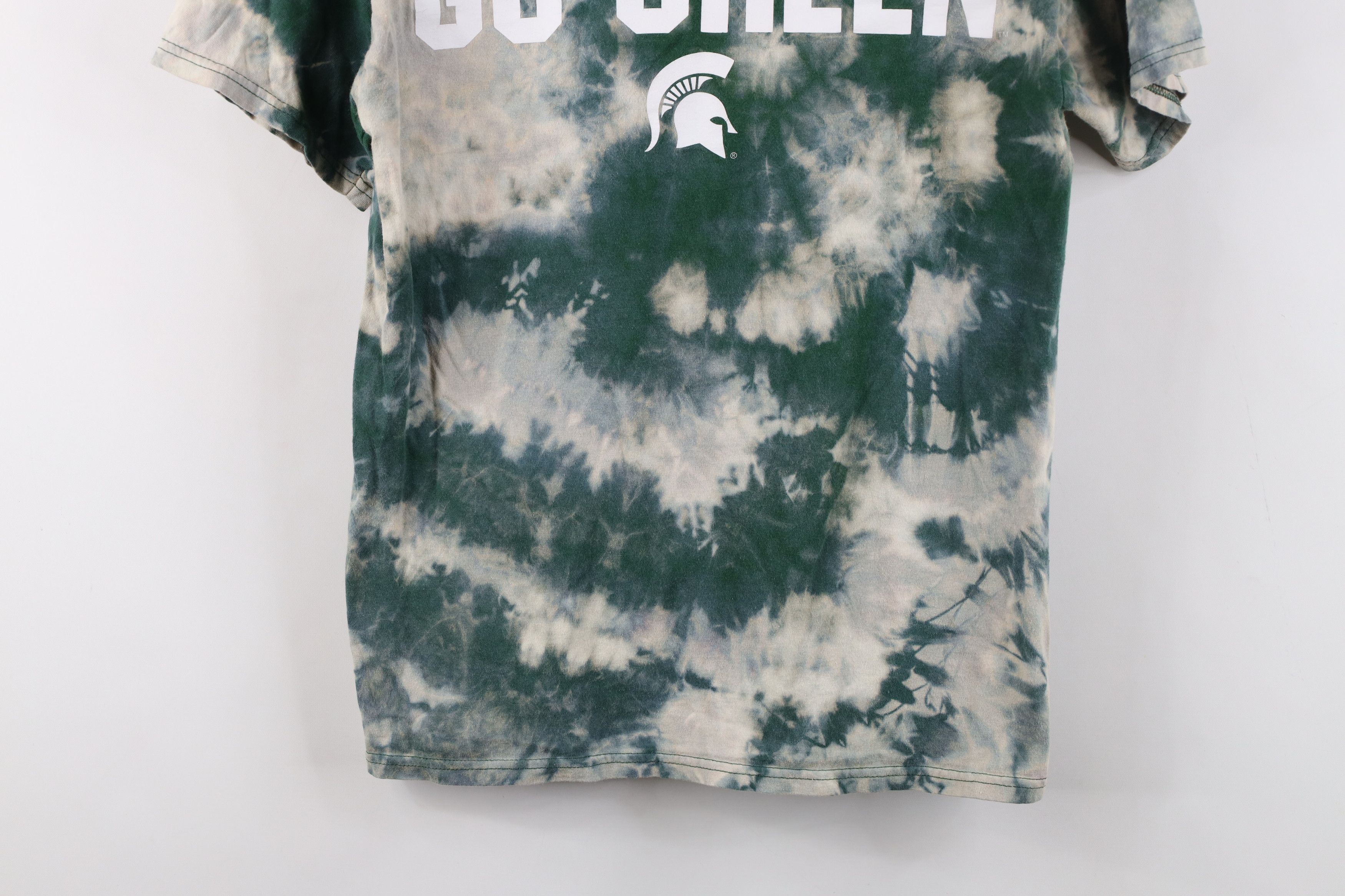 Vintage Vintage Michigan State University Go Green T-Shirt Cotton Size S / US 4 / IT 40 - 3 Thumbnail