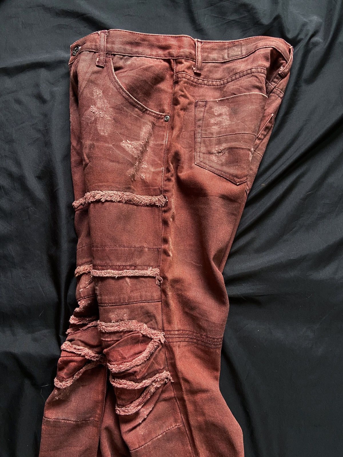 semanticdesign SEMANTIC DESIGN DISTRESSED PUNK DENIM Size US 30 / EU 46 - 3 Thumbnail