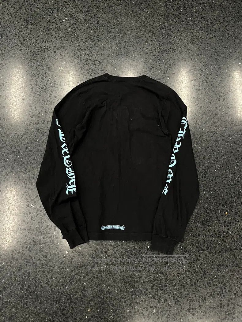 Chrome Hearts CHROME HEARTS Size S Blue Sanskrit printed long sleeves Size US S / EU 44-46 / 1 - 2 Thumbnail
