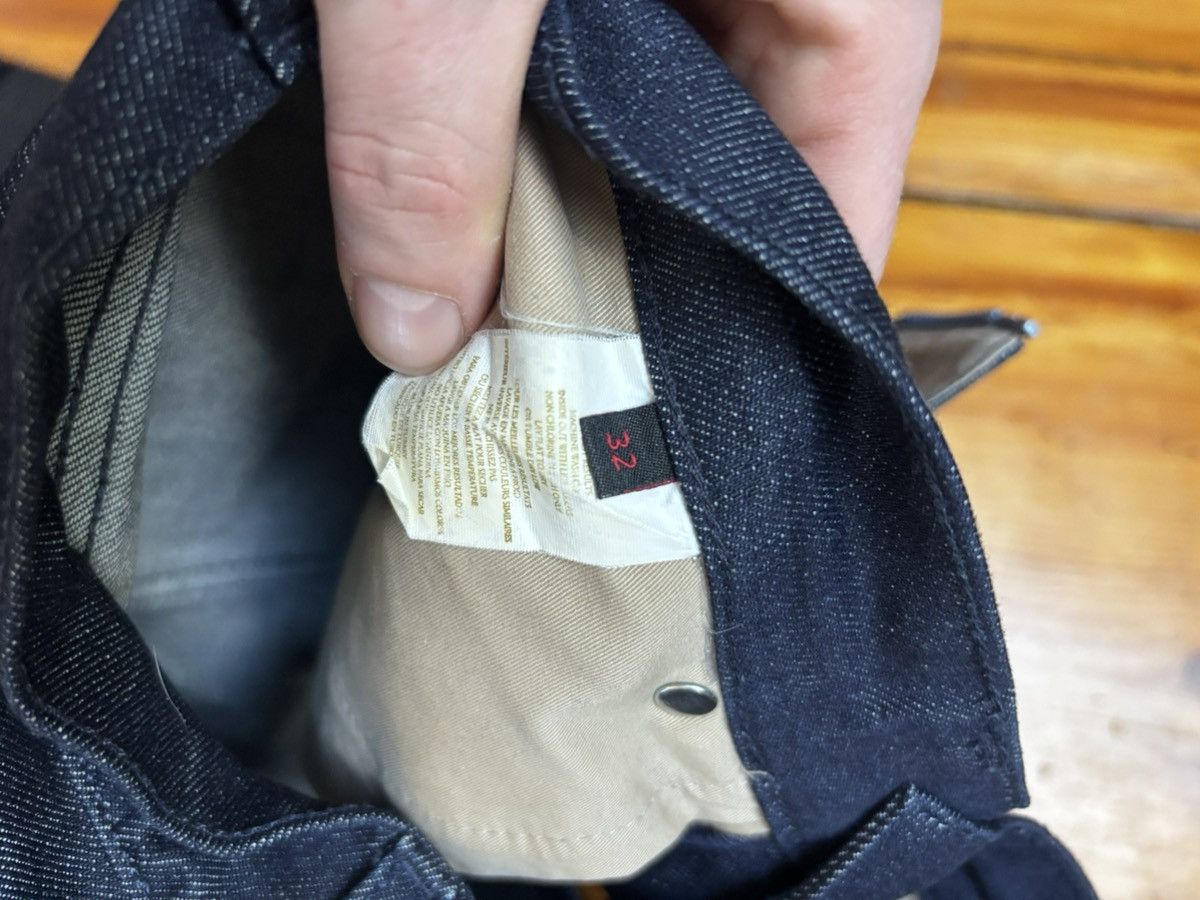 Drain Gang × Sad Boys House of OD zipper strap indigo denim jeans bladee drain Size US 32 / EU 48 - 9 Thumbnail