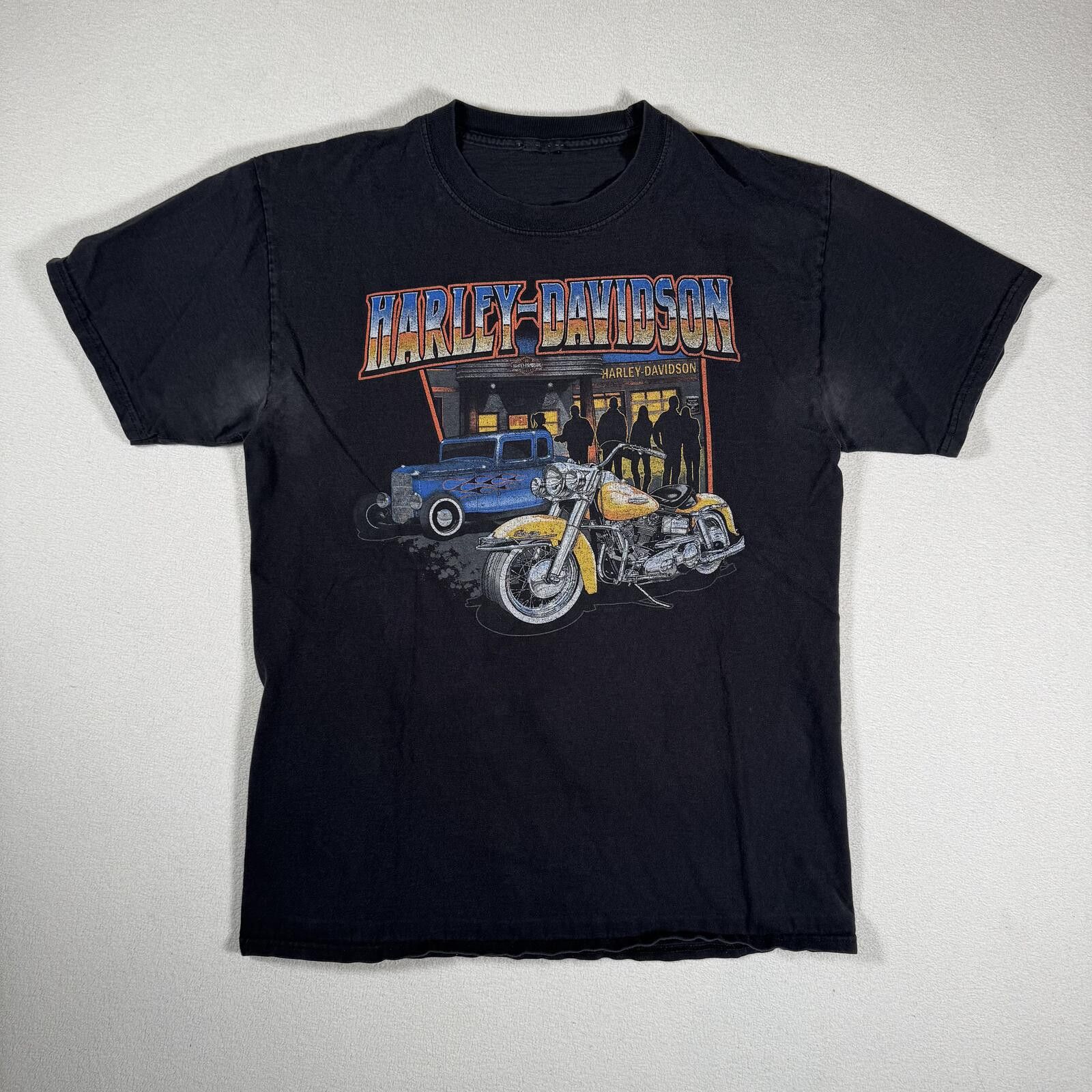 Harley Davidson Vintage Y2K Harley Davidson Retro Biker Heritage Tee Size US M / EU 48-50 / 2 - 1 Thumbnail
