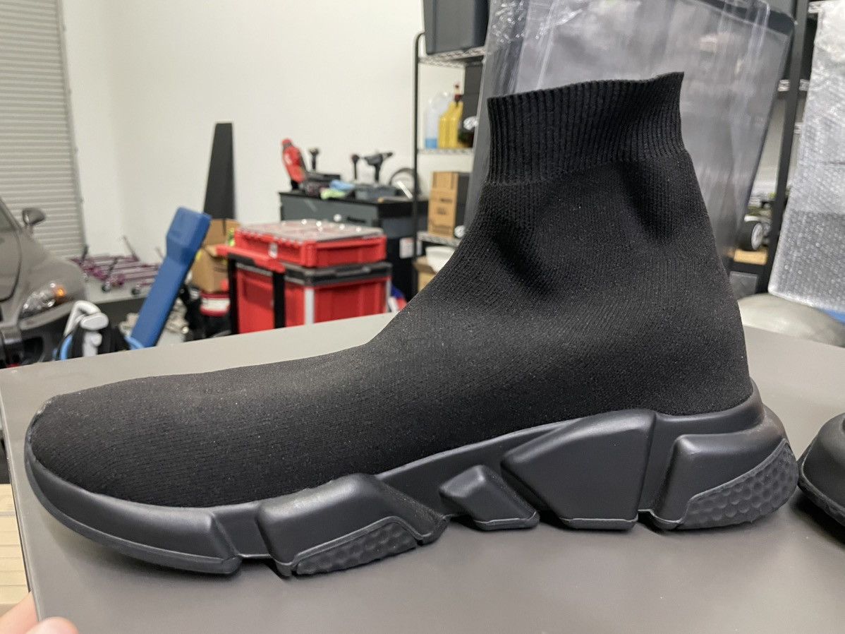 Balenciaga Balenciaga Speed LT Knit Sneaker Black Size US 9 / EU 42 - 12 Thumbnail