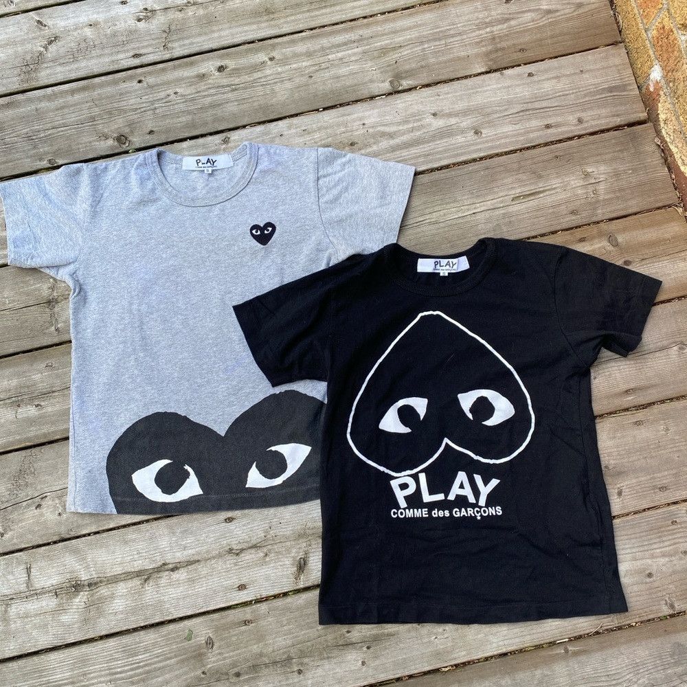 Comme des Garcons Commes Des Garçons Play Single Stitch T Shirts Small Size S / US 4 / IT 40 - 2 Thumbnail