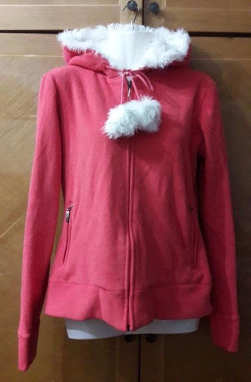 Pre-owned Archival Clothing X Beauty Beast Vintage Fur Foxy Hooded Y2k Ifsixwasnine Lgb Style In Pink