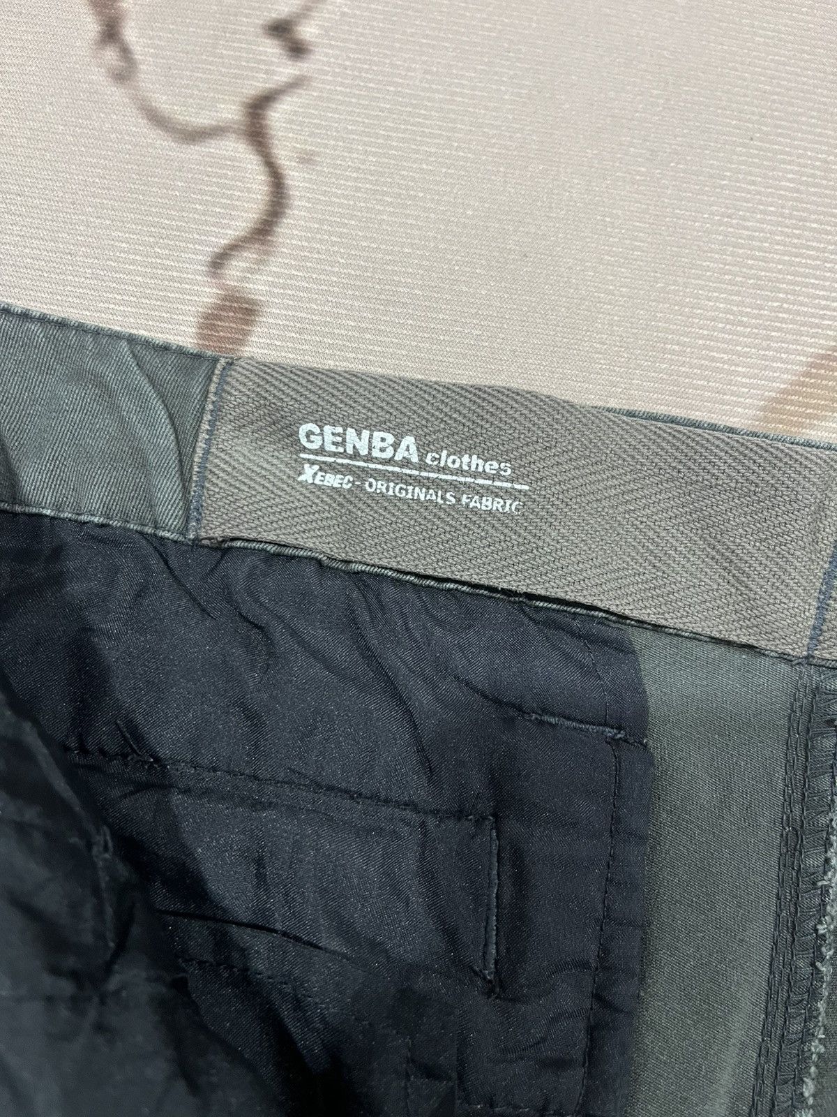 Japanese Brand Genba Xebec Work Pants Distressed Cargo Utility Size US 33 - 6 Thumbnail