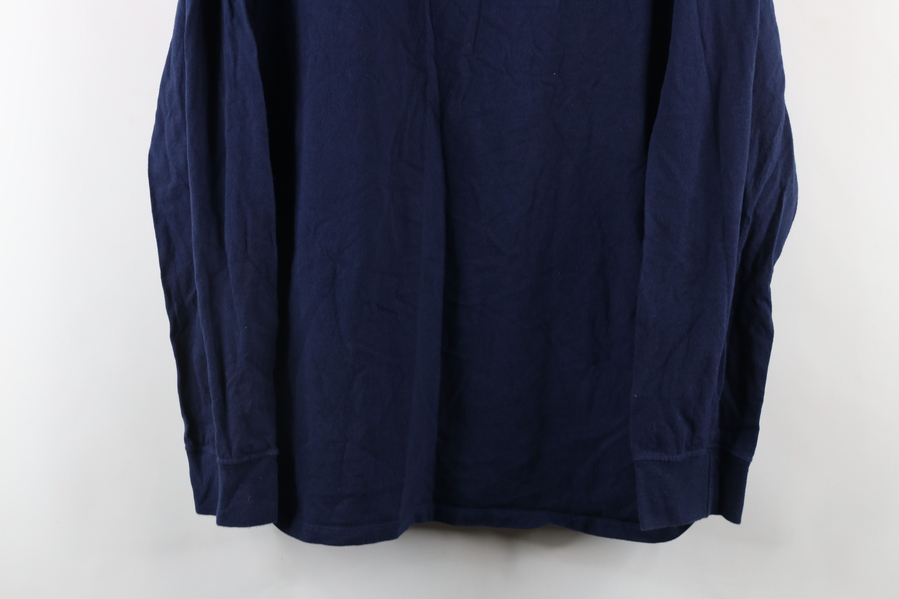 Nike × Vintage Nike Swoosh University of Michigan Long Sleeve T-Shirt Size US XXL / EU 58 / 5 - 3 Thumbnail