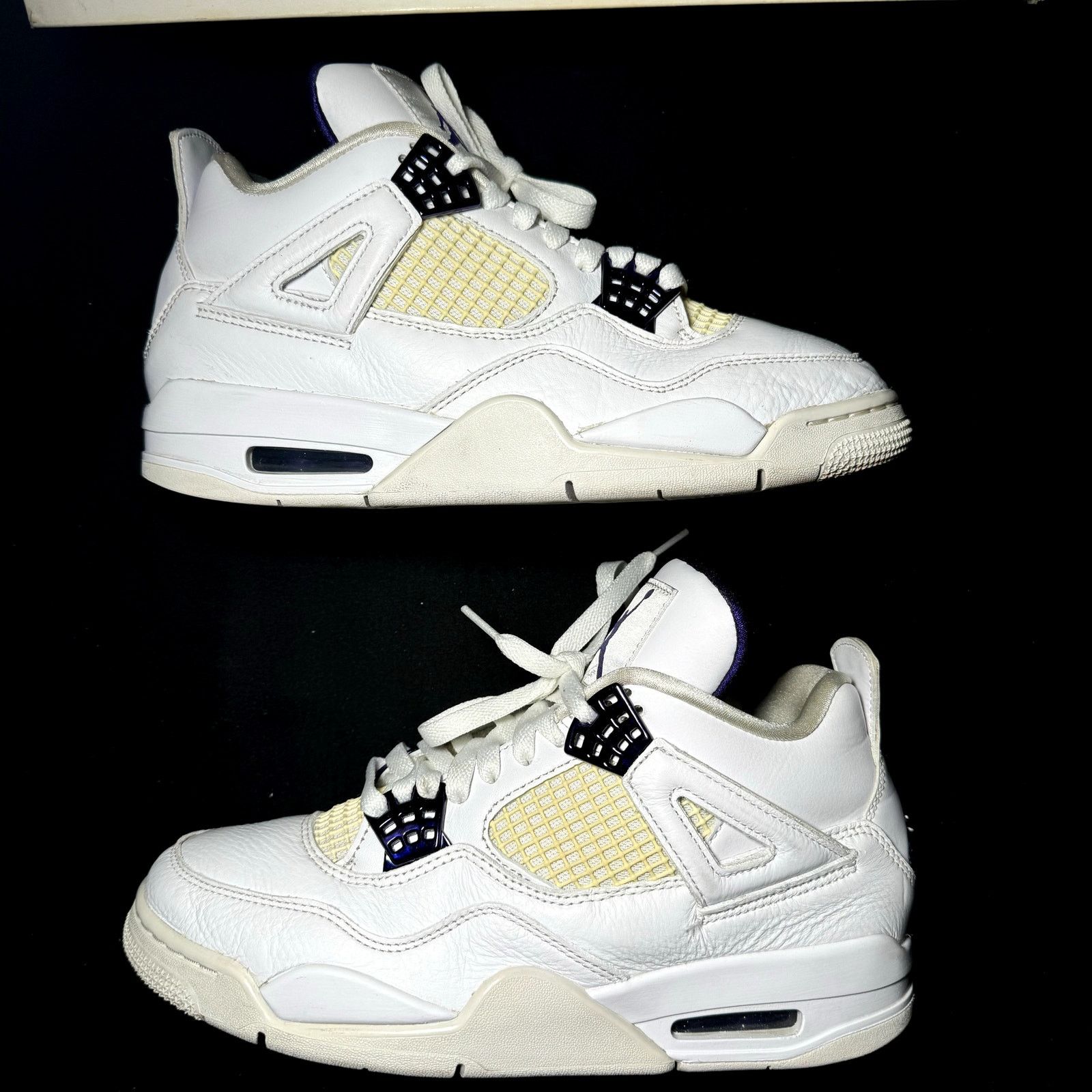 Jordan Brand × Nike Size 7.5 - Nike Air Jordan 4 Retro Purple Metallic 2020 Size US 7.5 / EU 40-41 - 3 Thumbnail