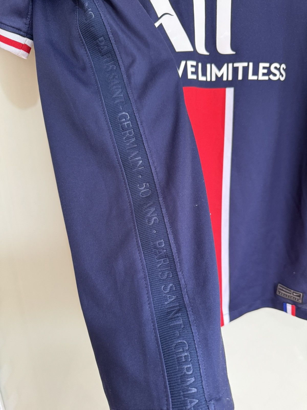 Nike PSG Paris Saint Germain 2020-2021 Home Soccer Jersey Kit Size US L / EU 52-54 / 3 - 7 Thumbnail