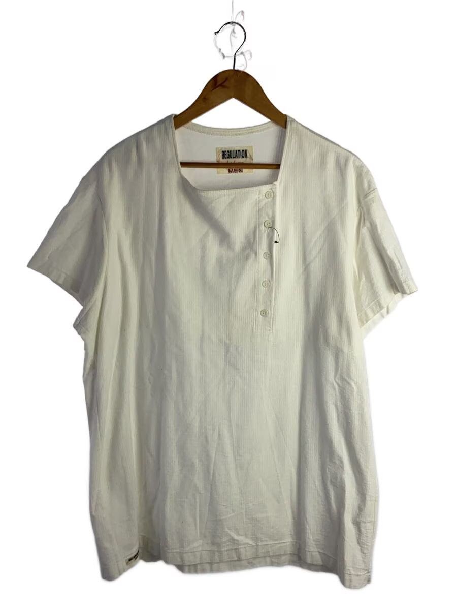 Yohji Yamamoto Asymmetrical Henley Tee Size US L / EU 52-54 / 3 - 1 Thumbnail