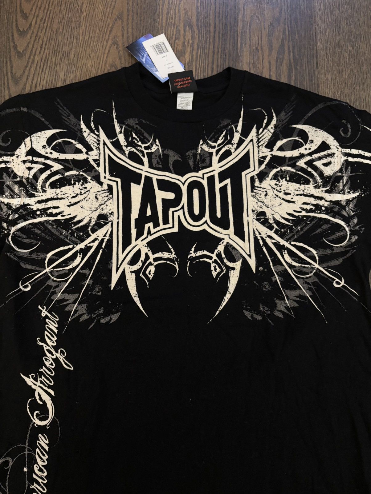 Affliction × Tapout Y2k Tapout Tshirt Size US L / EU 52-54 / 3 - 2 Thumbnail
