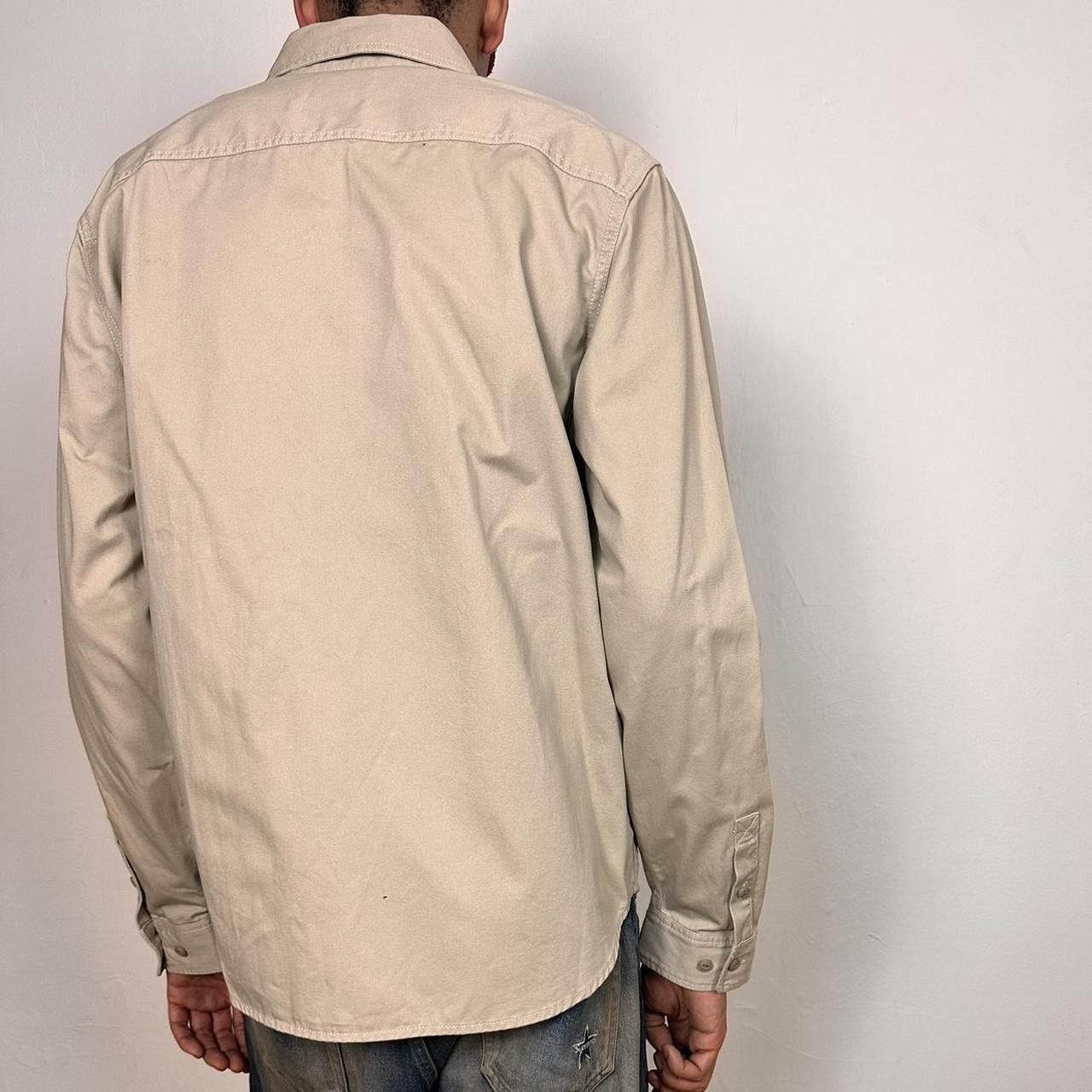 Bdg BDG Tan Button Safari Button Up Shirt - Large Size US L / EU 52-54 / 3 - 3 Thumbnail