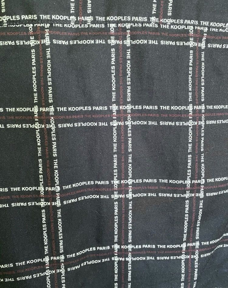 The Kooples NWT The Kooples Paris Men’s Monogram Check Shirt Medium Size US M / EU 48-50 / 2 - 6 Thumbnail