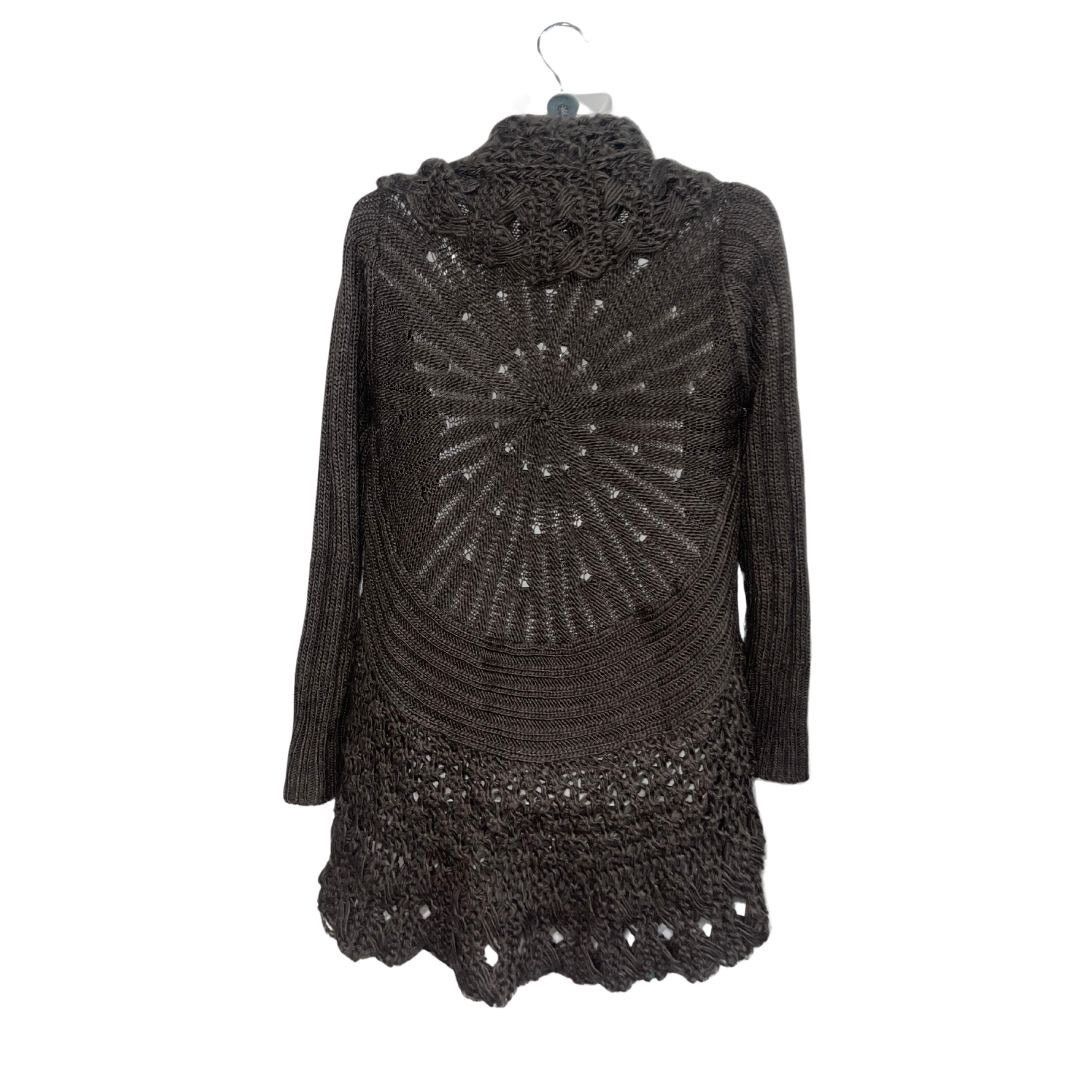 Other Sioni Wool Blend Open Front Knit Cardigan Small Boho Peasant Size S / US 4 / IT 40 - 3 Thumbnail