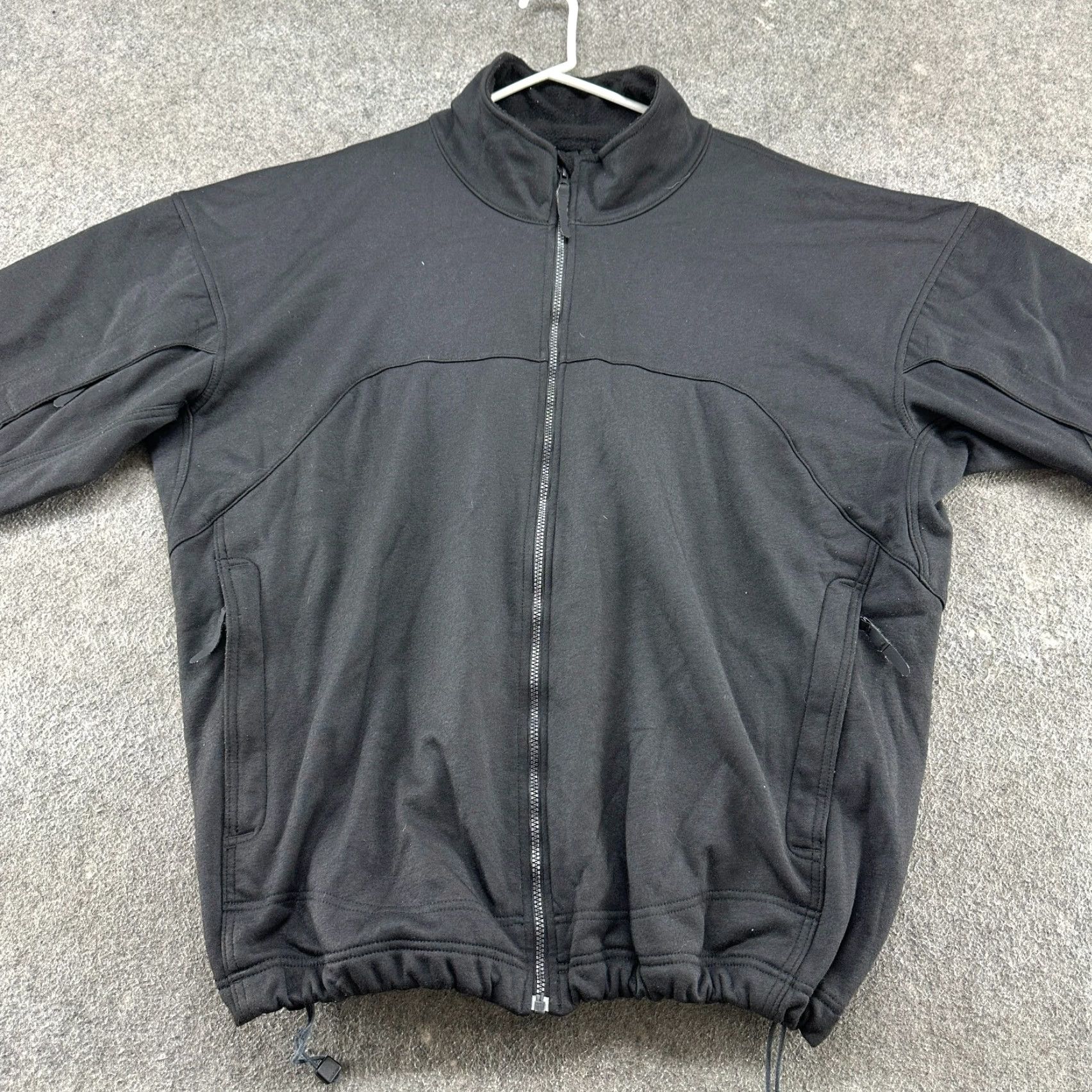 Vintage Massif Elements Jacket Mens 3XL Black Softshell USA Military Jacket Full Zip Lined Pockets Size US XXL / EU 58 / 5 - 3 Thumbnail