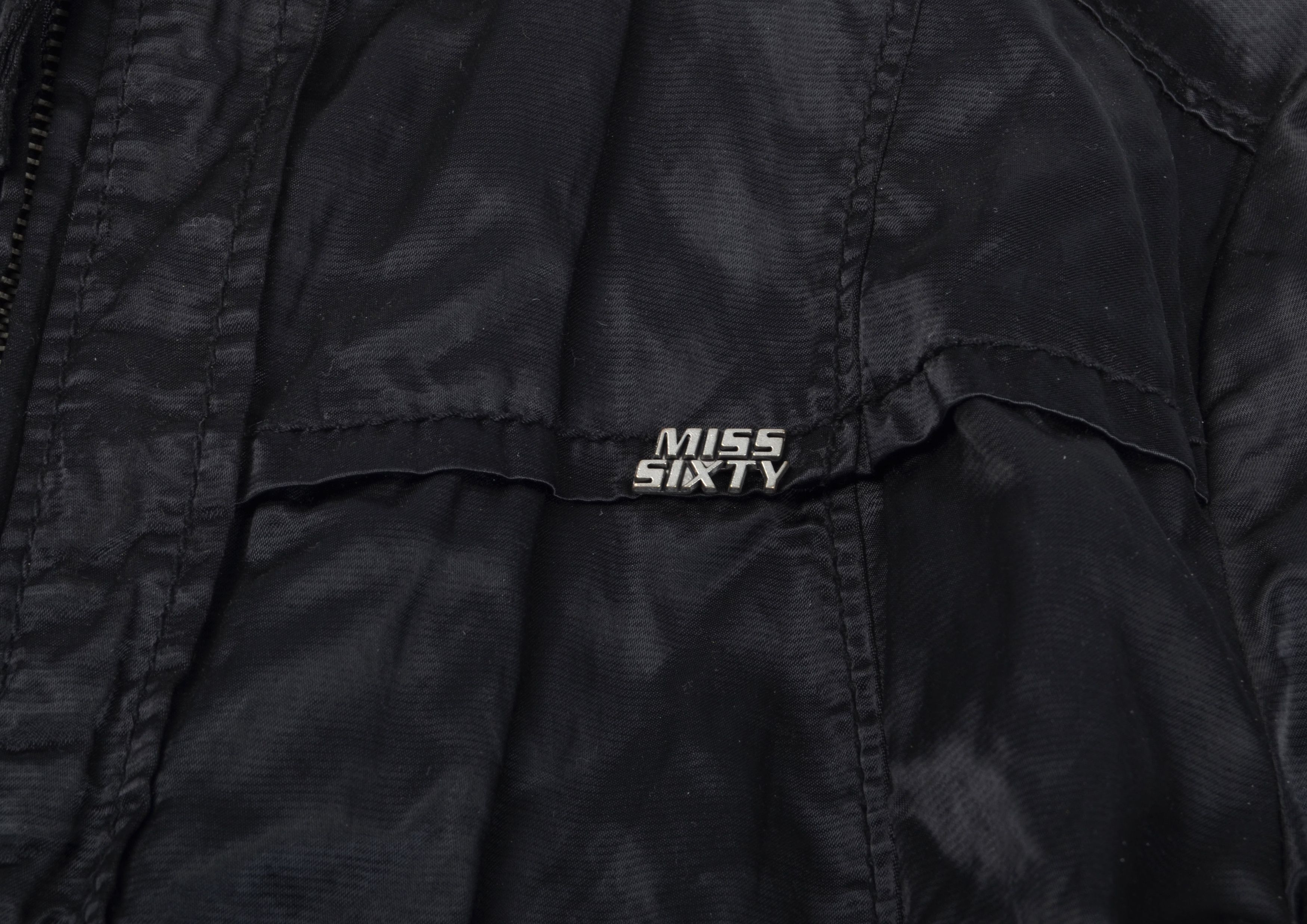 Miss Sixty Miss Sixty Y2K 2000's Coquette Black Long Sleeve Jacket Size M / US 6-8 / IT 42-44 - 8 Thumbnail