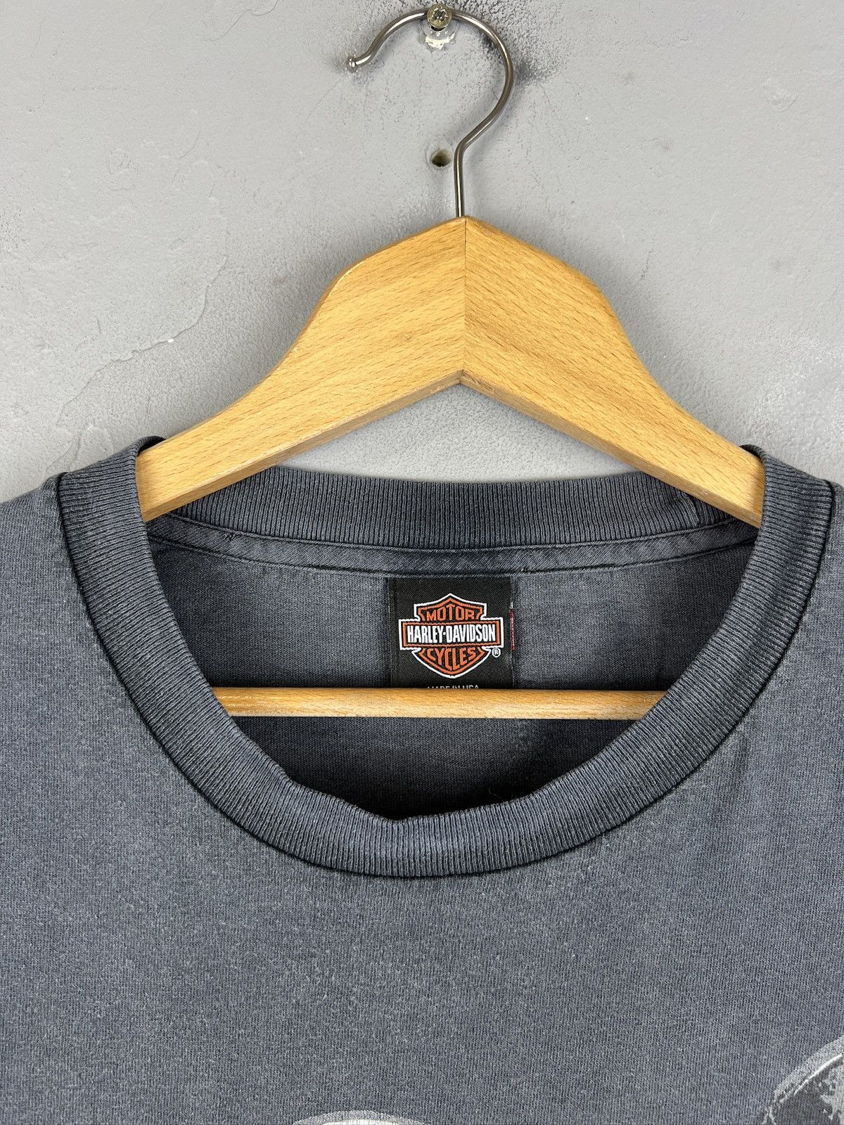 Harley Davidson × Vintage Vintage Harley Davidson 90s Milwaukee USA T shirt Size US XL / EU 56 / 4 - 2 Thumbnail