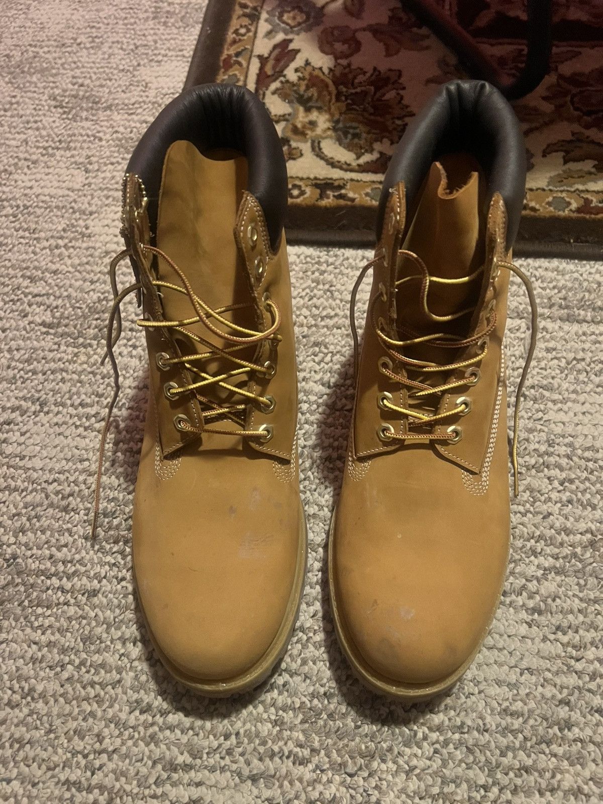 Timberland Timberland 6” Premium Waterproof Boots - Wheat Nubuck Size US 13 / EU 46 - 1 Thumbnail