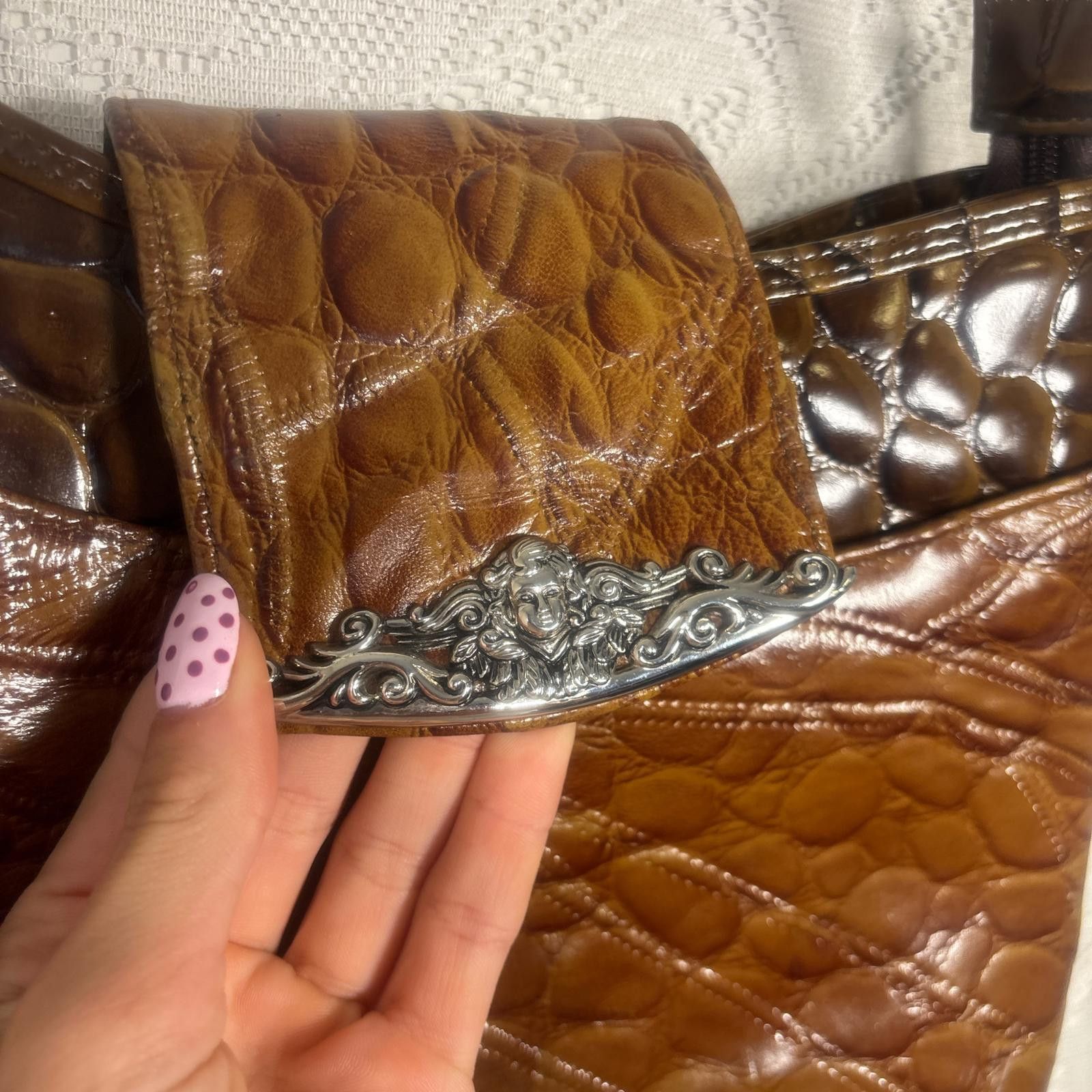 Other vintage leather brown western shoulder bag purse Size ONE SIZE - 6 Thumbnail