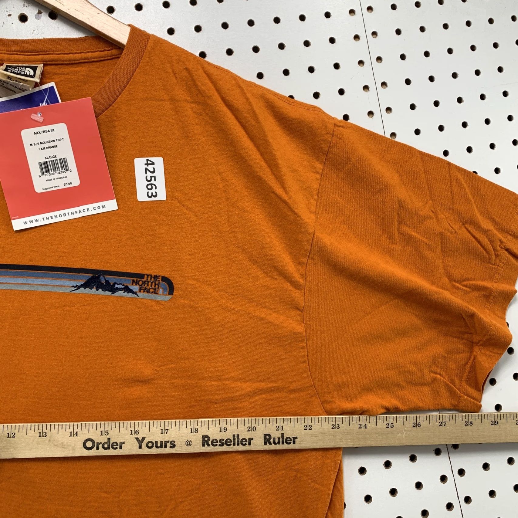 The North Face The North Face Mens XL Orange Short Sleeve Flash Dry Shirt NWT NEW Size US XL / EU 56 / 4 - 5 Thumbnail