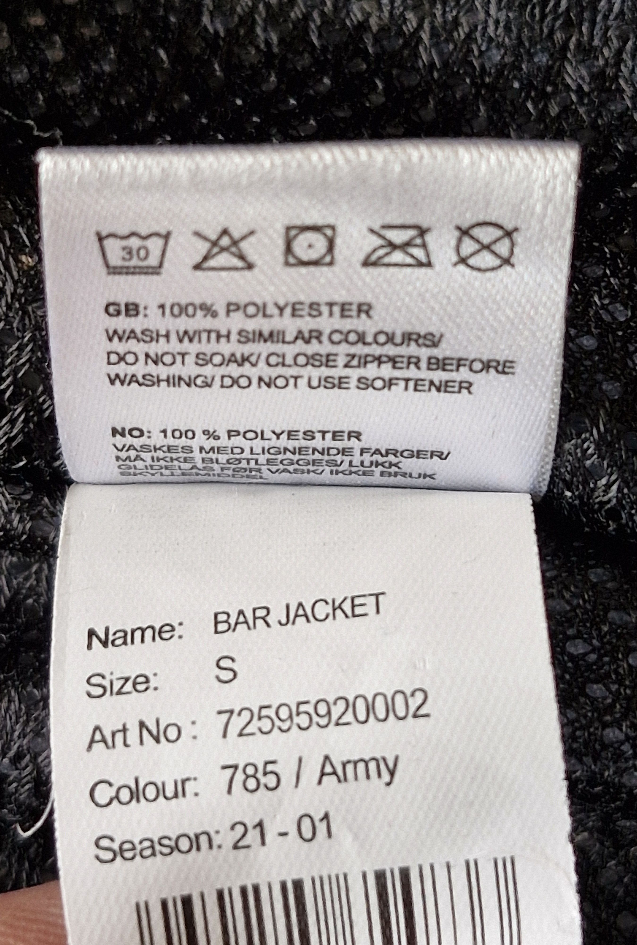 YOKE Mens jacket Yoke Japan Bar Jacket membrane khaki Size US S / EU 44-46 / 1 - 10 Thumbnail